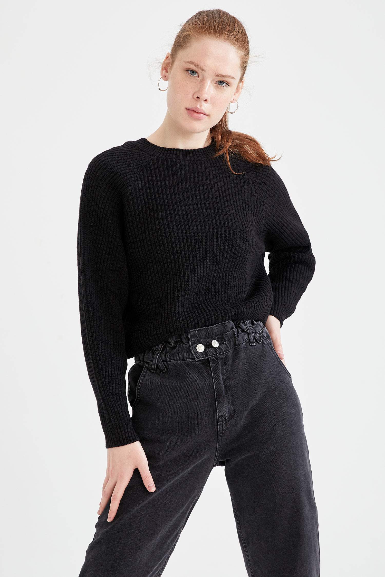 Coool Relax Fit Crop Triko Kazak