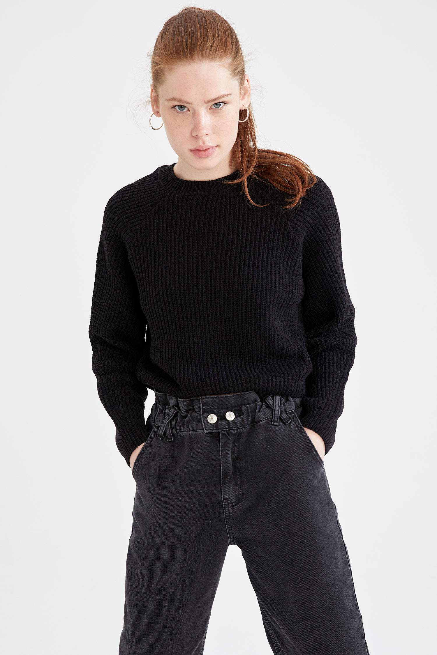 Coool Relax Fit Crop Triko Kazak