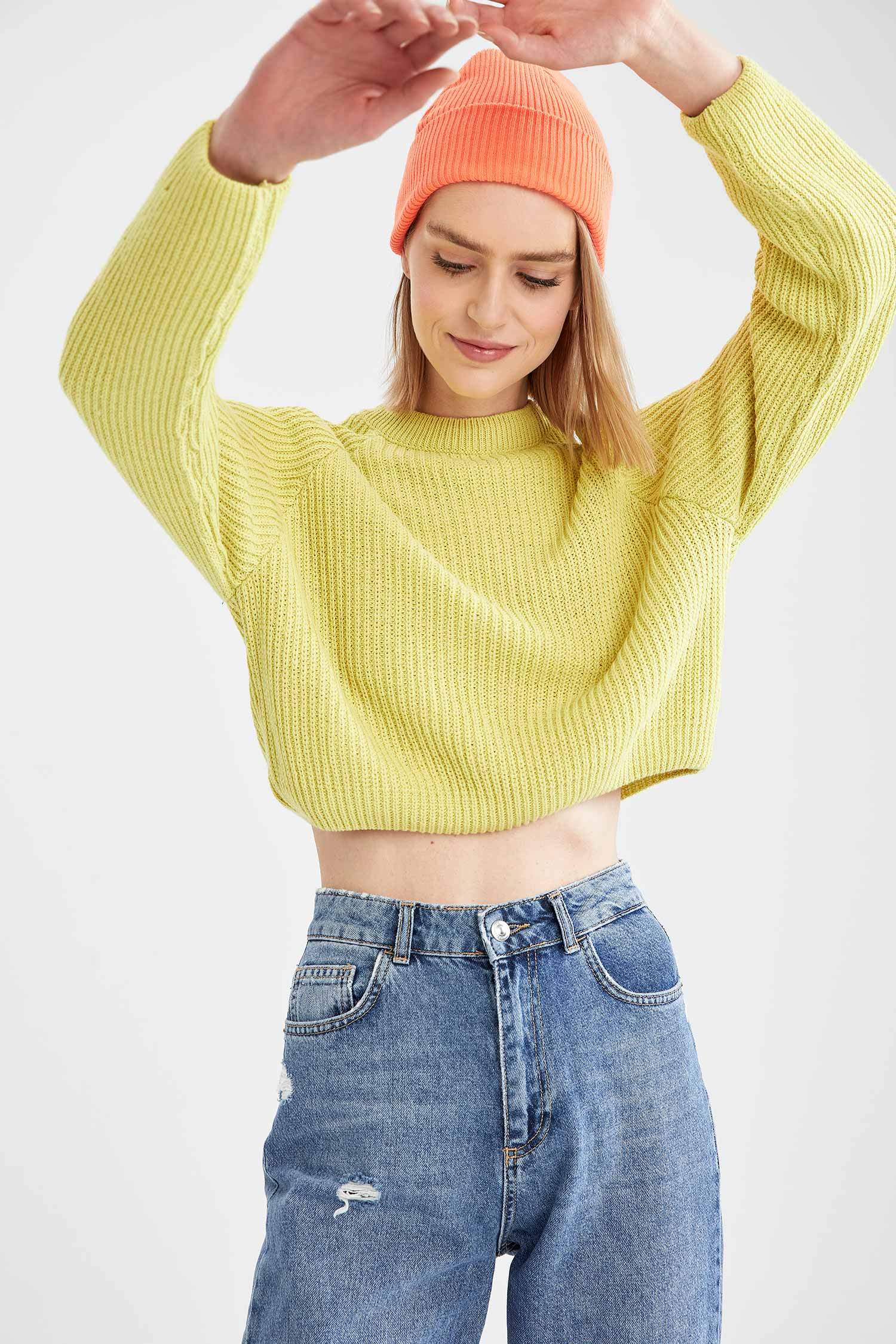 Coool Relax Fit Crop Triko Kazak