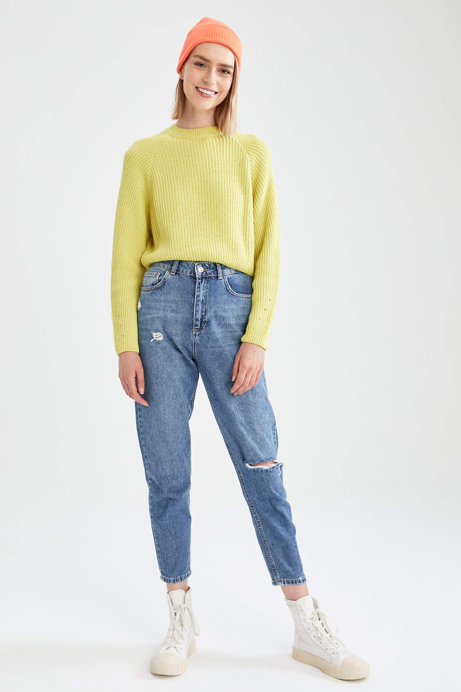 Coool Relax Fit Crop Triko Kazak