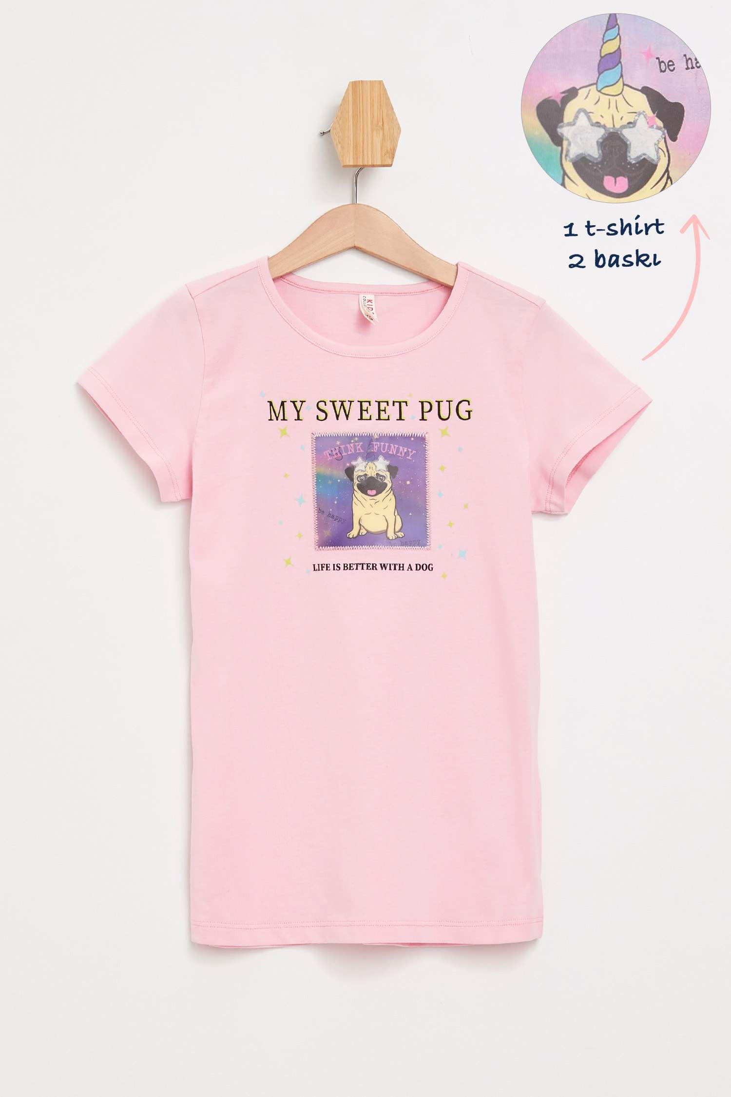 Defacto Baskılı Kısa Kollu T-shirt. 1 Defacto Baskılı Kısa Kollu T-shirt. 1