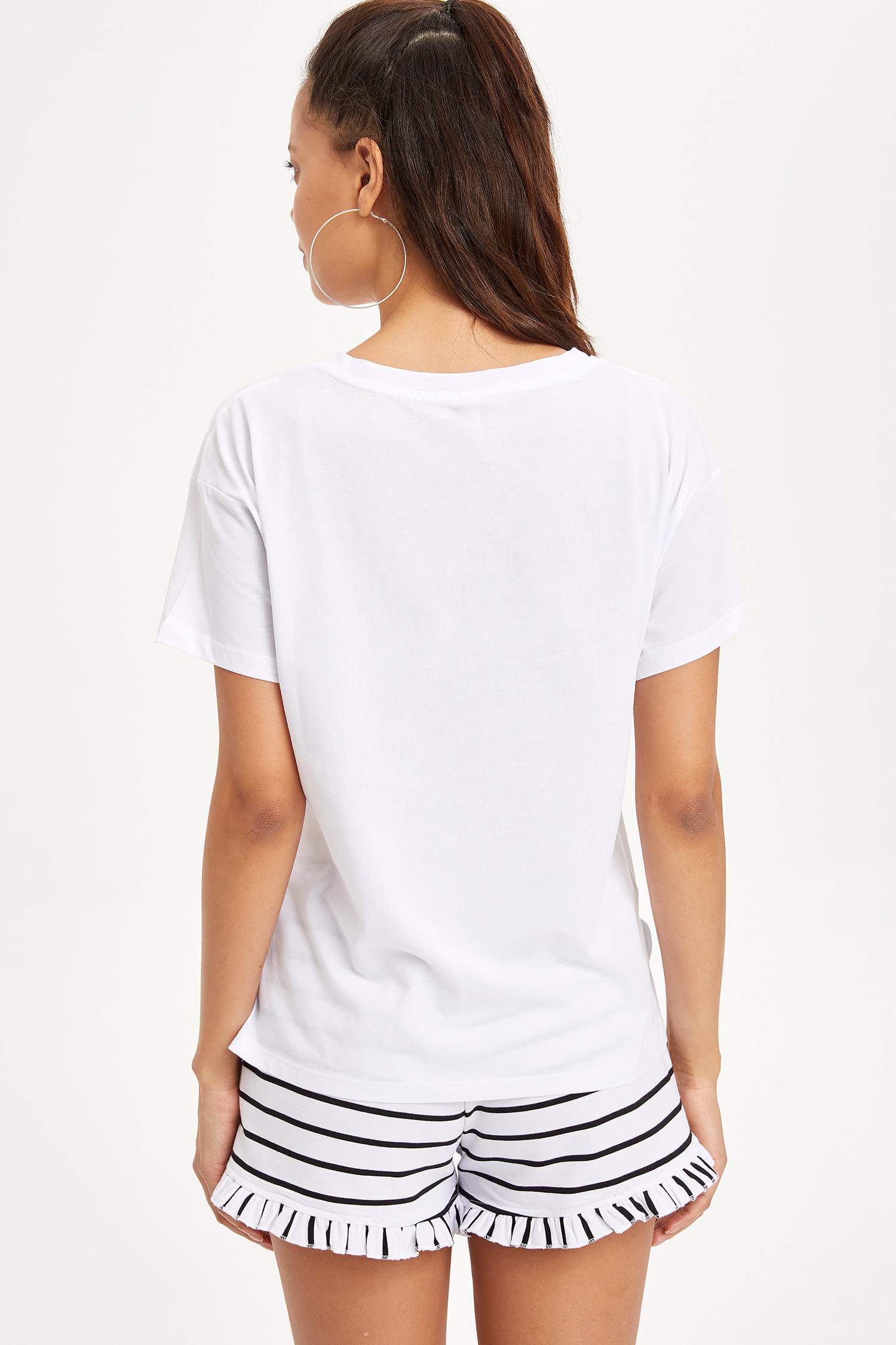 Defacto Baskılı Kısa Kollu T-shirt. 4 Defacto Baskılı Kısa Kollu T-shirt. 4