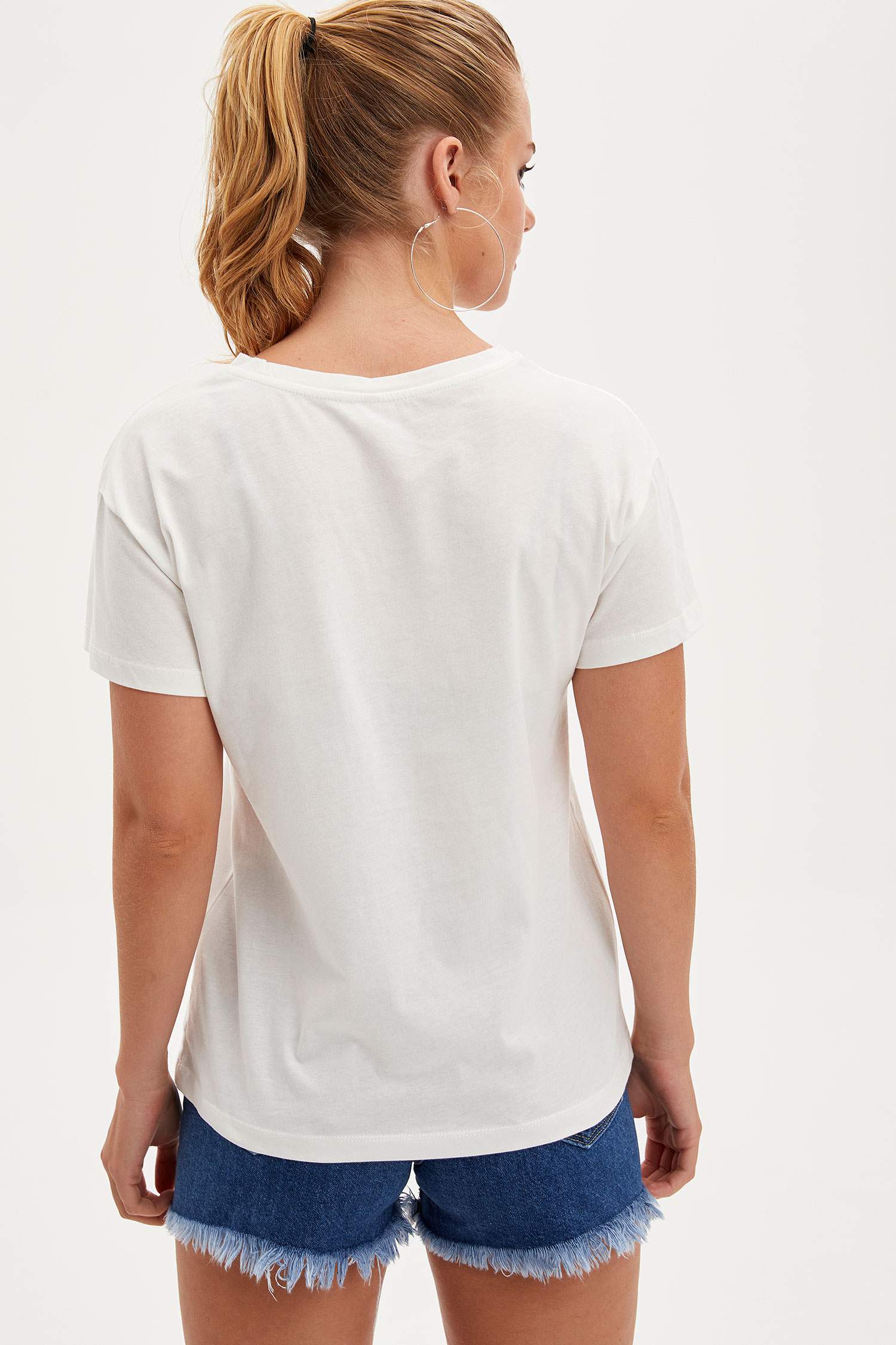 Defacto Baskılı T-shirt. 4 Defacto Baskılı T-shirt. 4