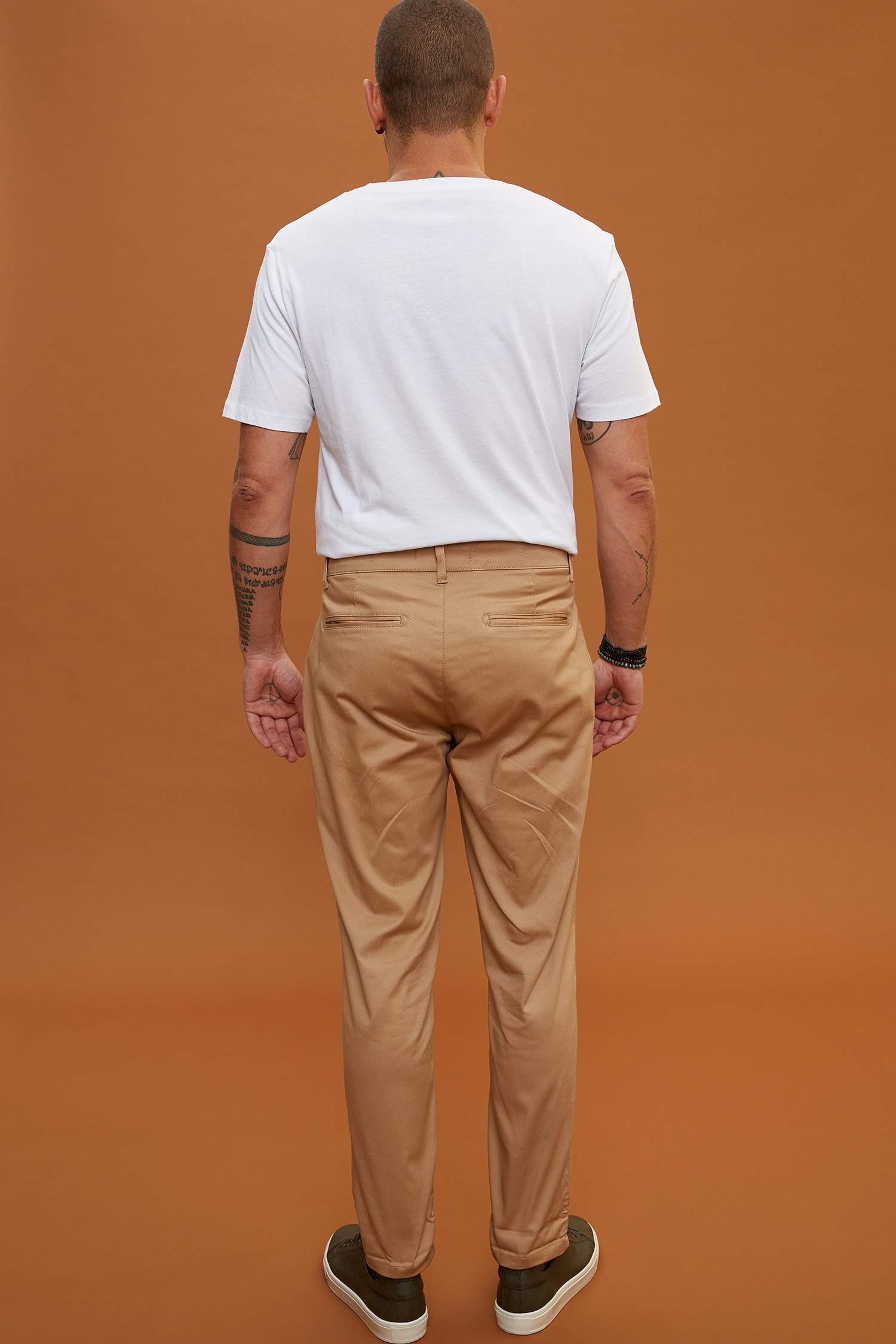 Defacto Casual Tapered Fit Chino Pantolon. 3 Defacto Casual Tapered Fit Chino Pantolon. 3