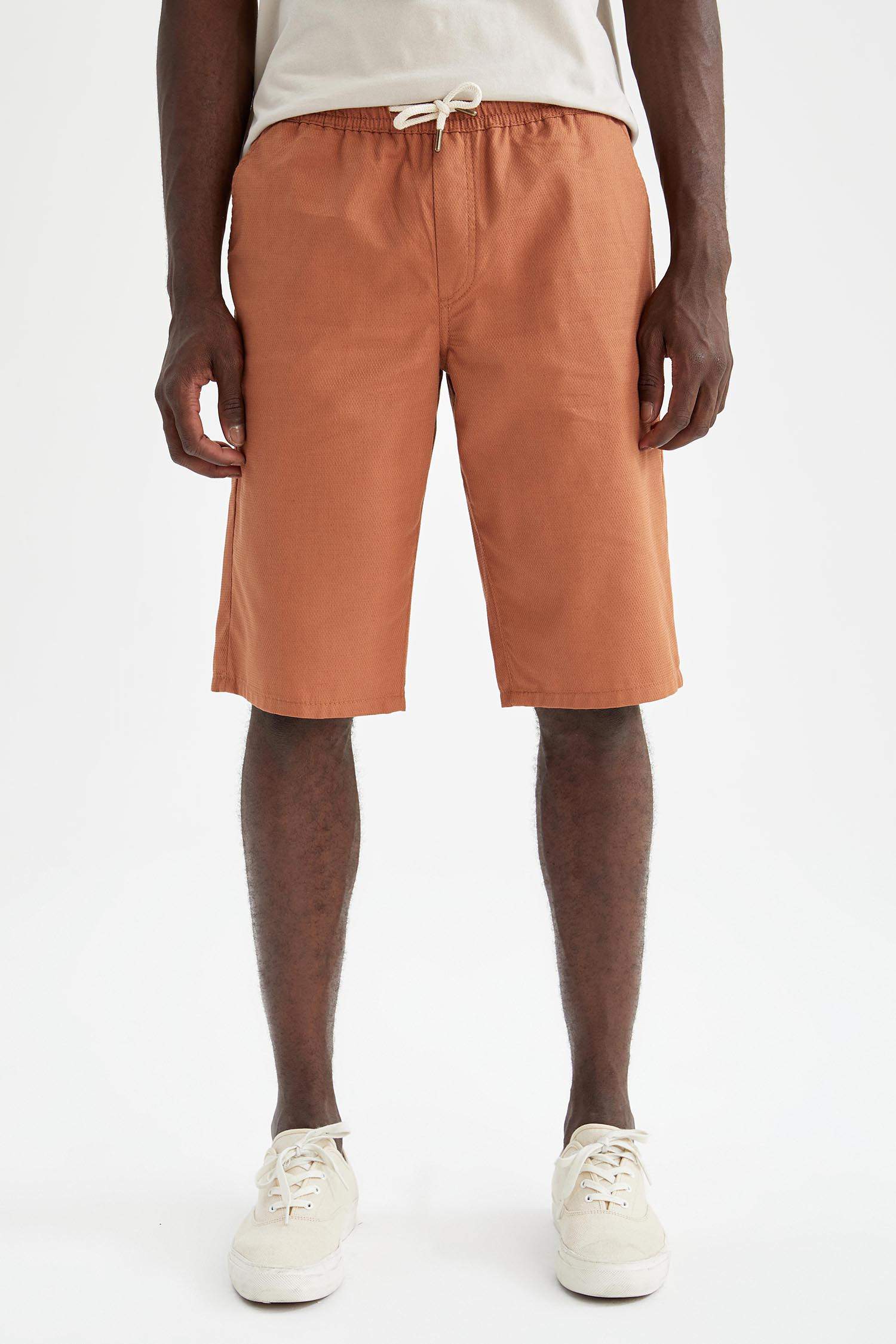 Regular Fit Basic Bermuda Şort