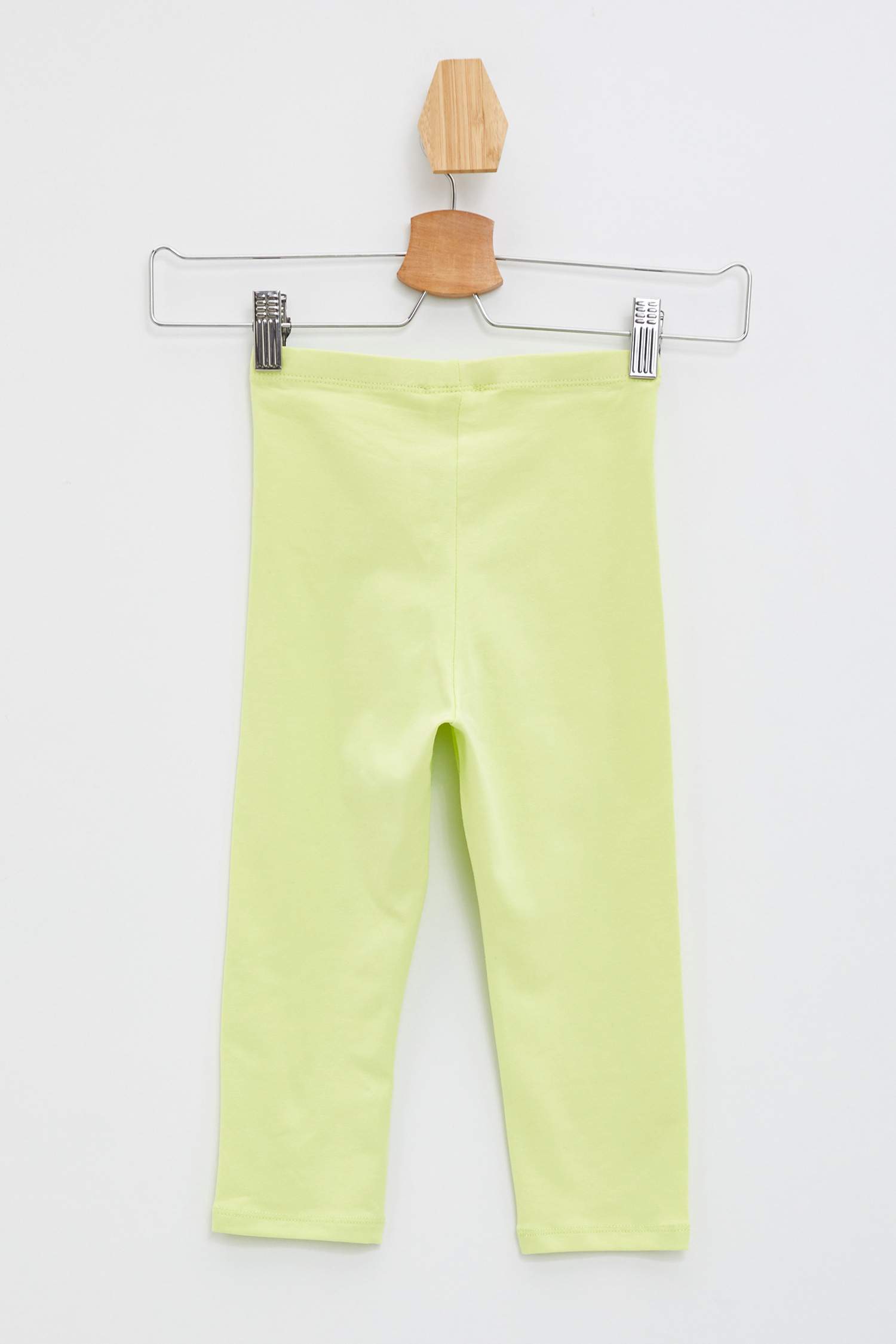 Kız Çocuk Slim Fit Tekli Tayt