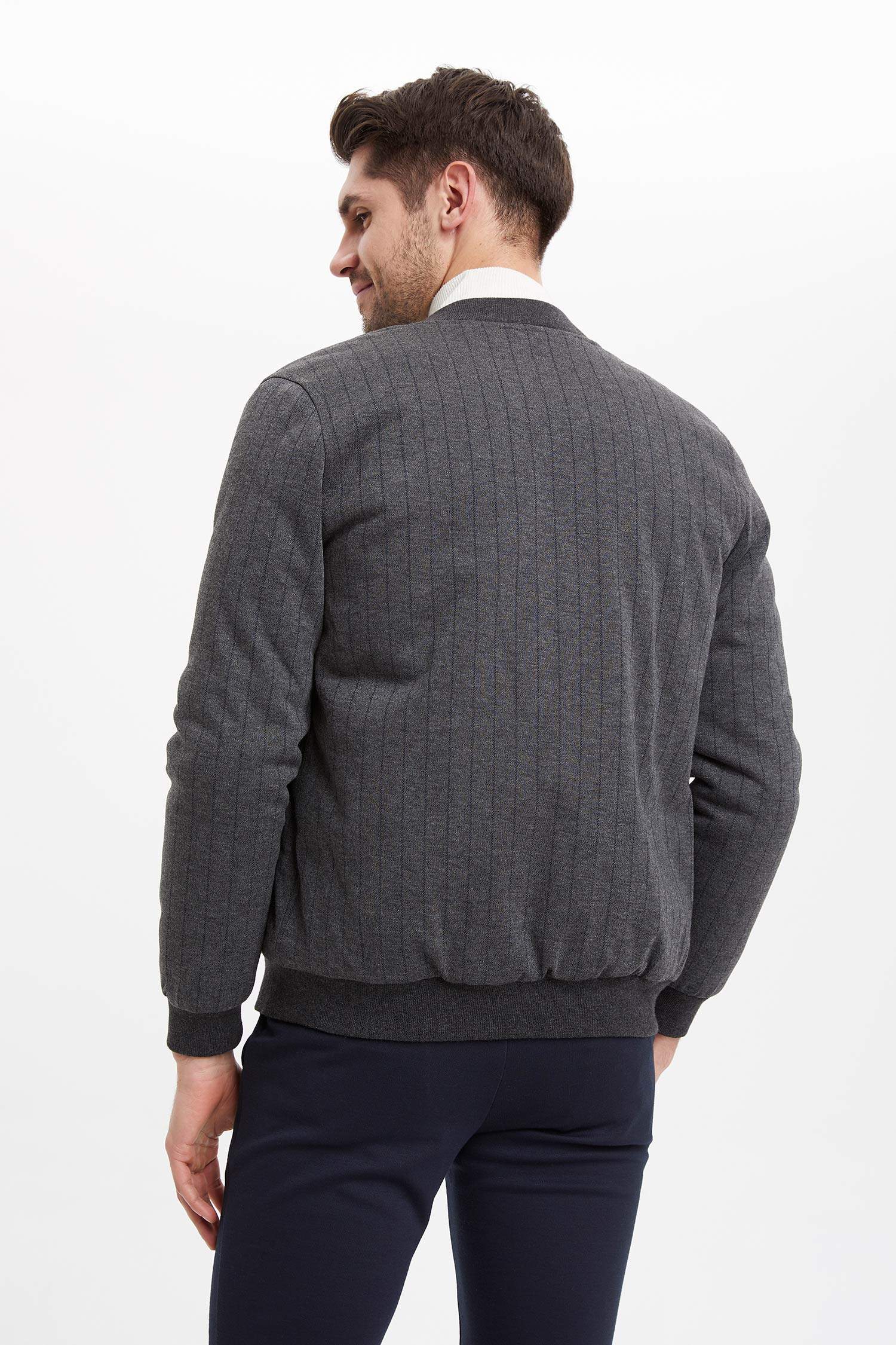 Slim Fit Kolej Yaka Mevsimlik İnce Mont