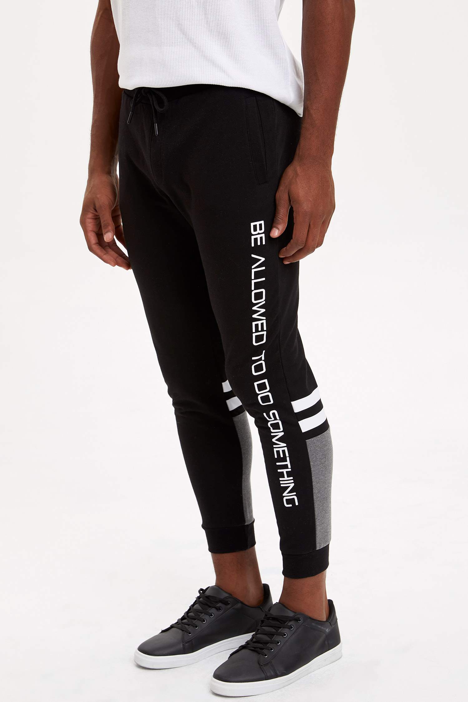 Slim Fit Örme Eşofman Altı