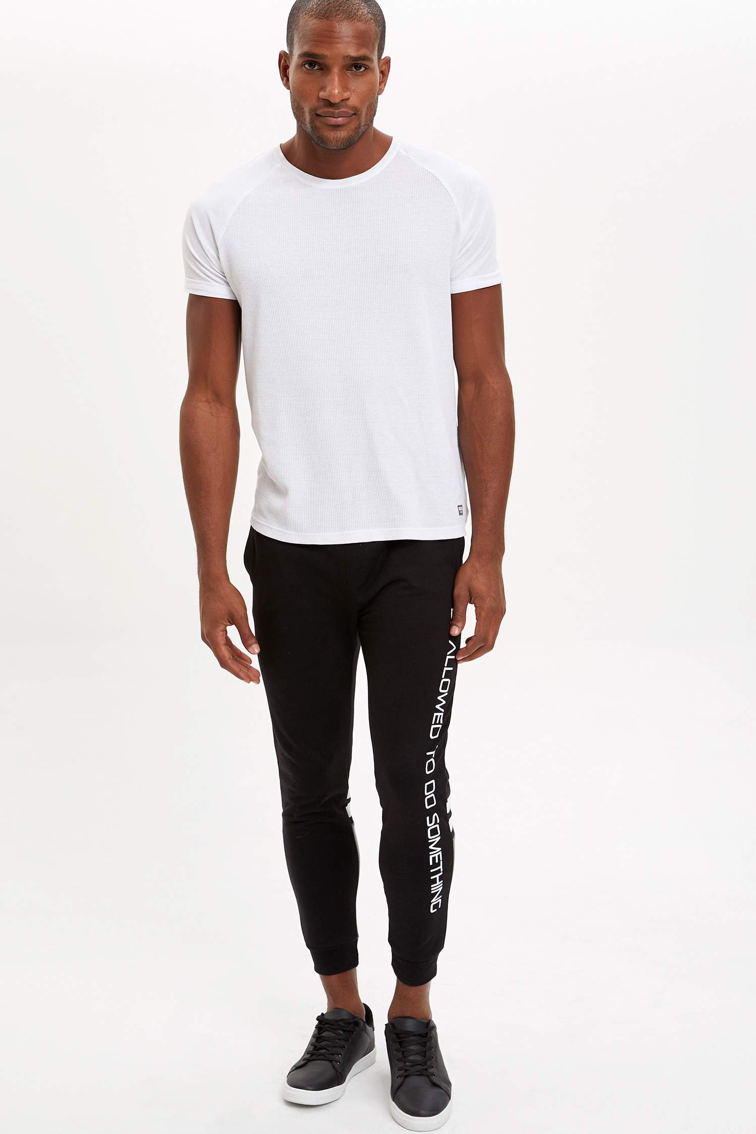 Slim Fit Örme Eşofman Altı