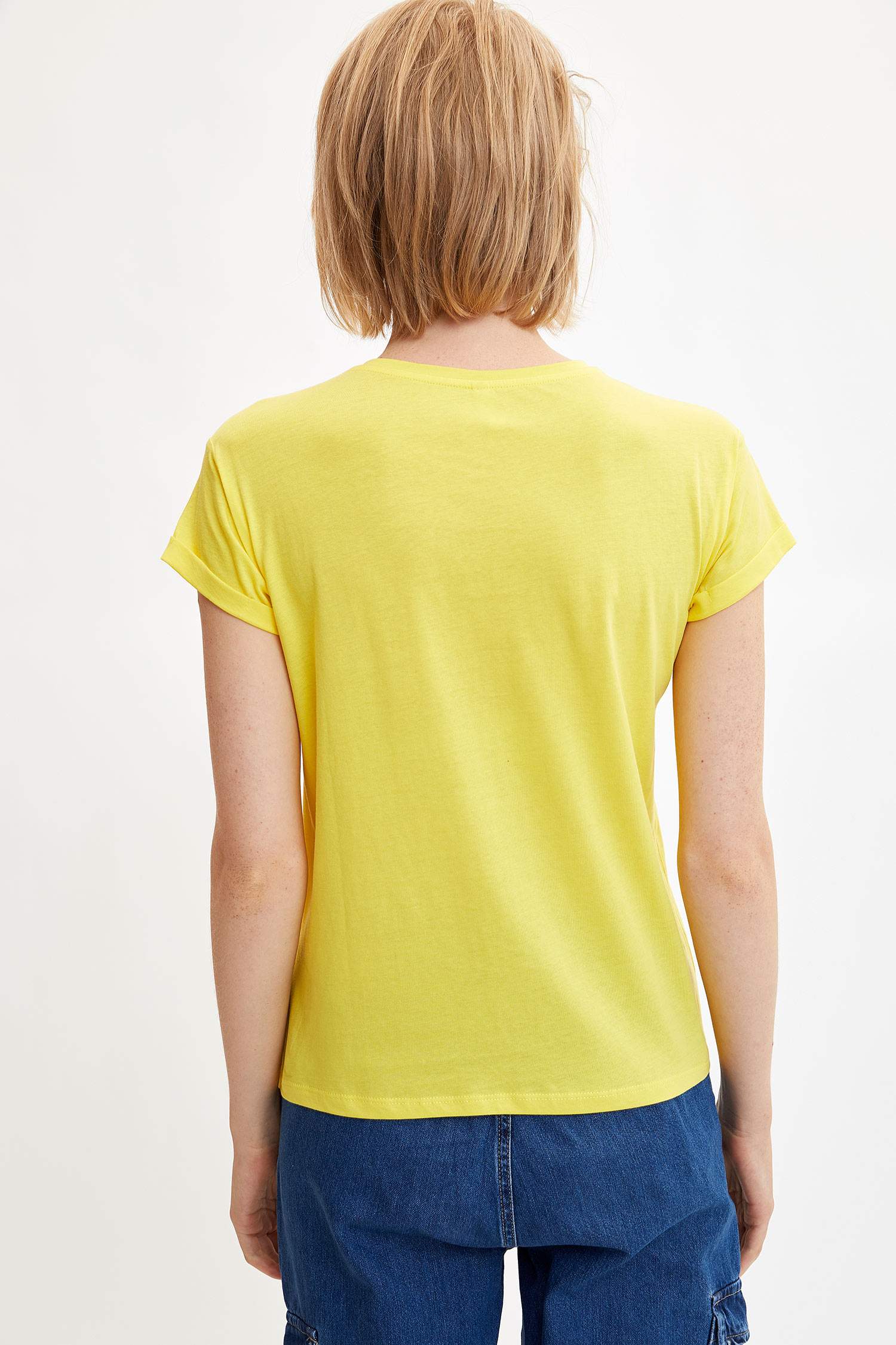 Defacto Baskılı Kısa Kollu T-shirt. 5 Defacto Baskılı Kısa Kollu T-shirt. 5