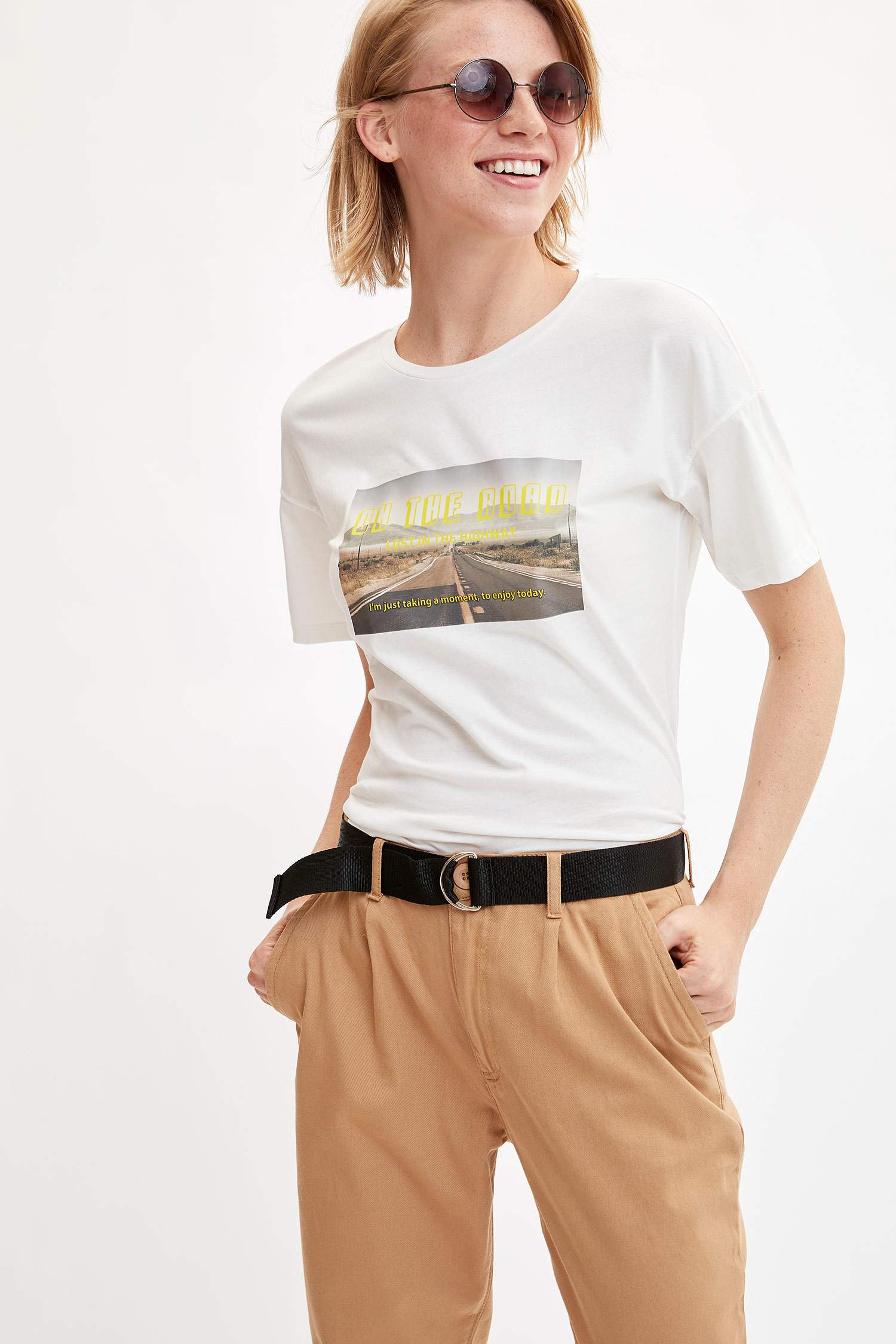 Defacto Baskılı Kısa Kollu T-shirt. 3 Defacto Baskılı Kısa Kollu T-shirt. 3