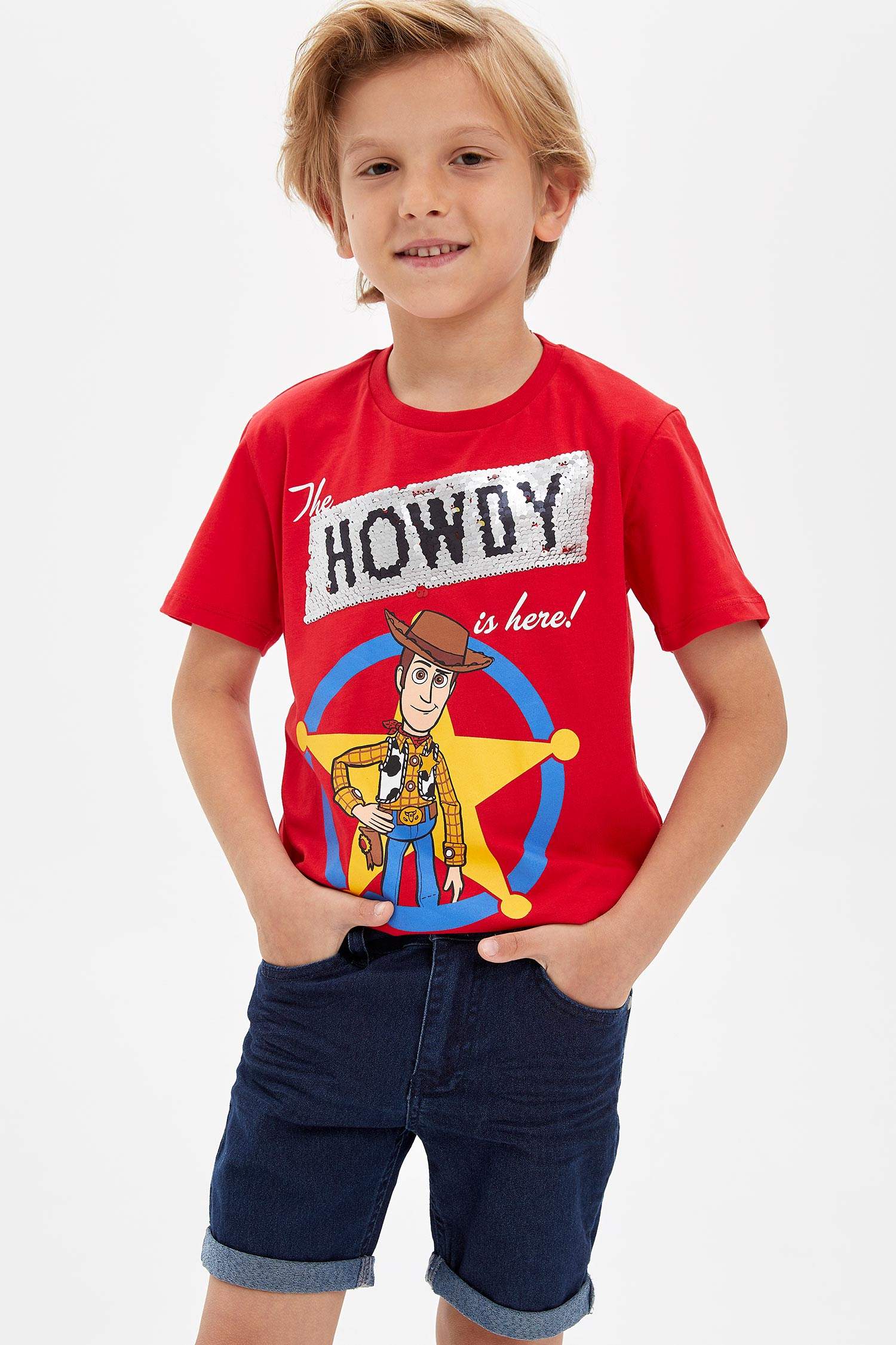 Erkek Çocuk Toy Story Lisanslı Kısa Kollu Tişört