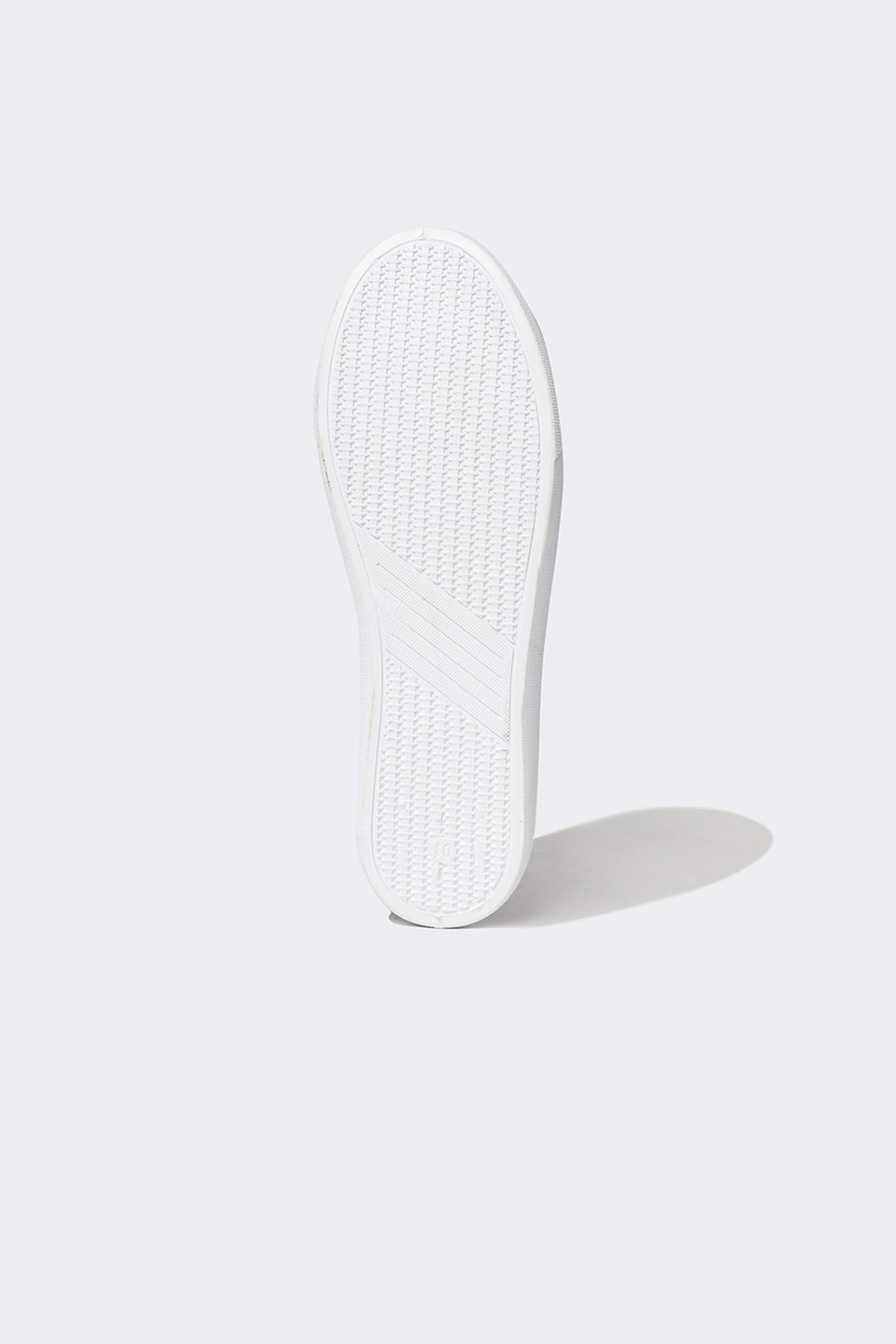Suni Deri Bağcıklı Sneaker Ayakkabı