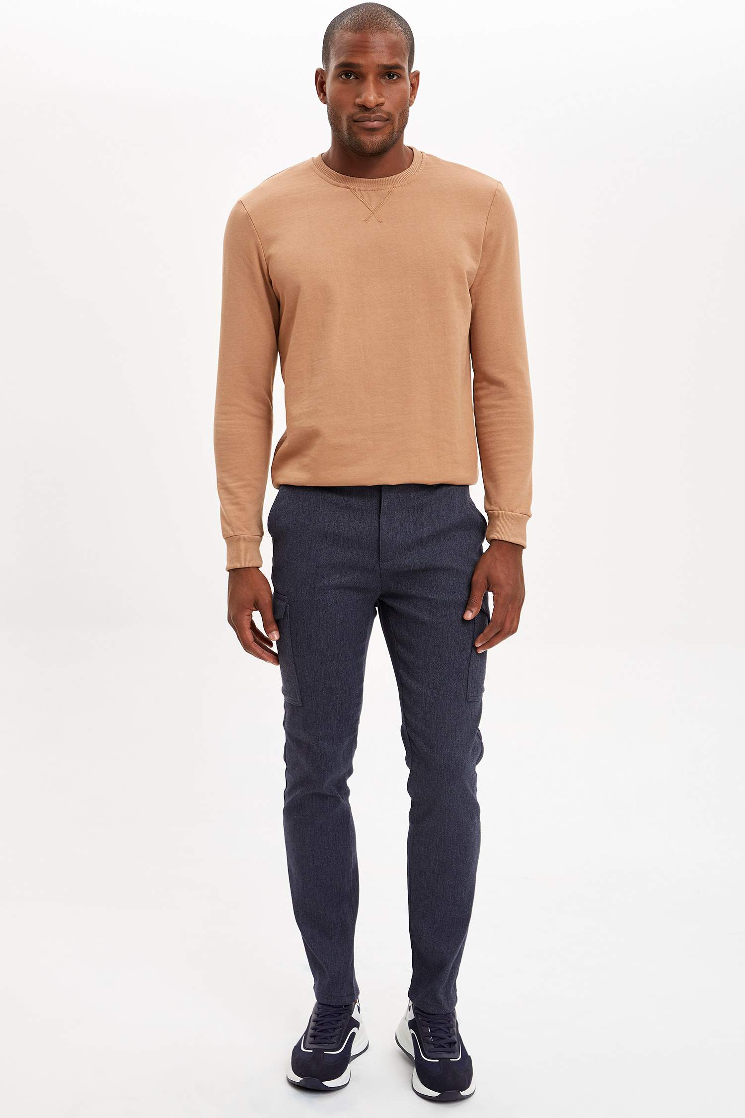 Slim Fit Kargo Pantolon
