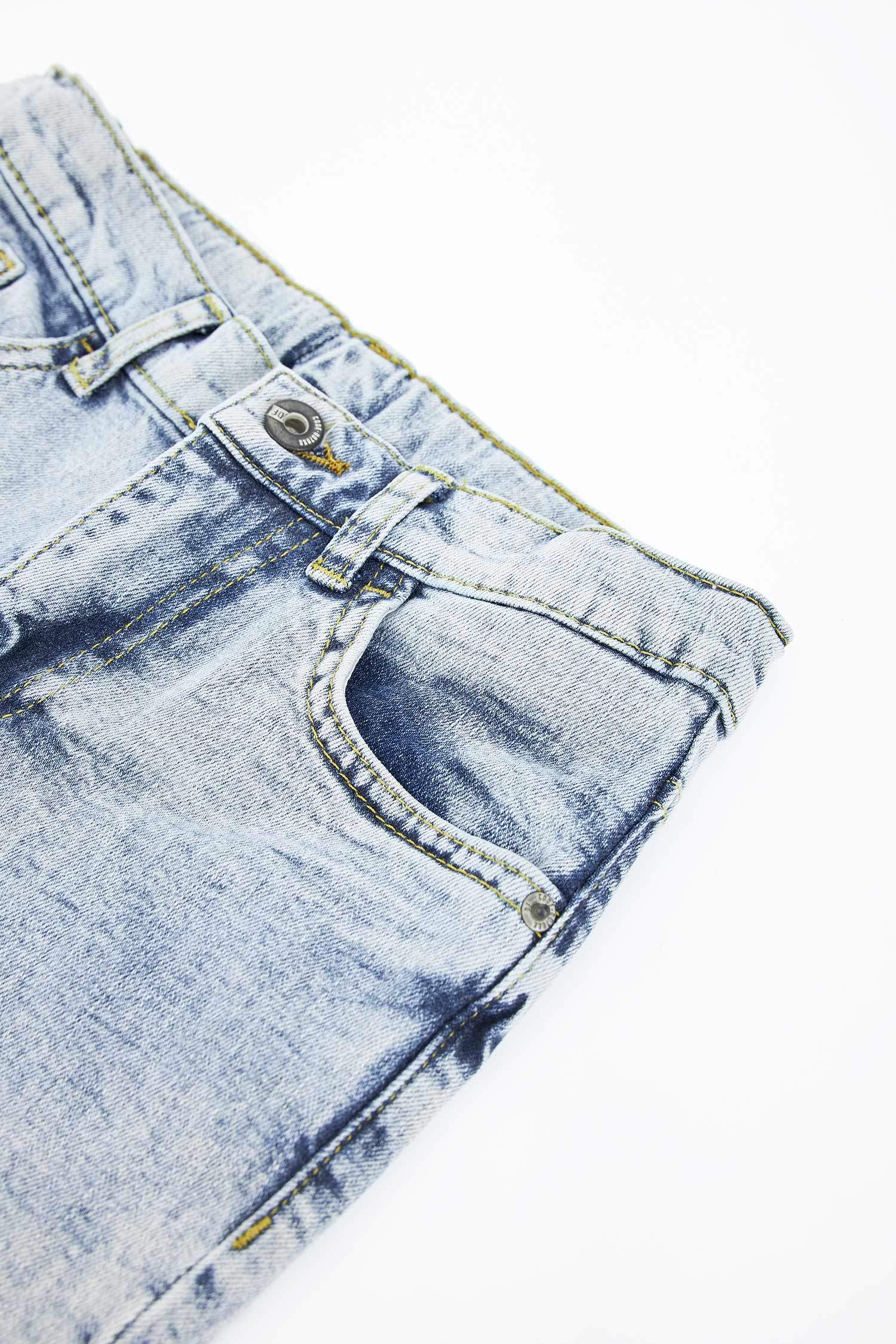 Erkek Çocuk Regular Fit Jean Bermuda Şort
