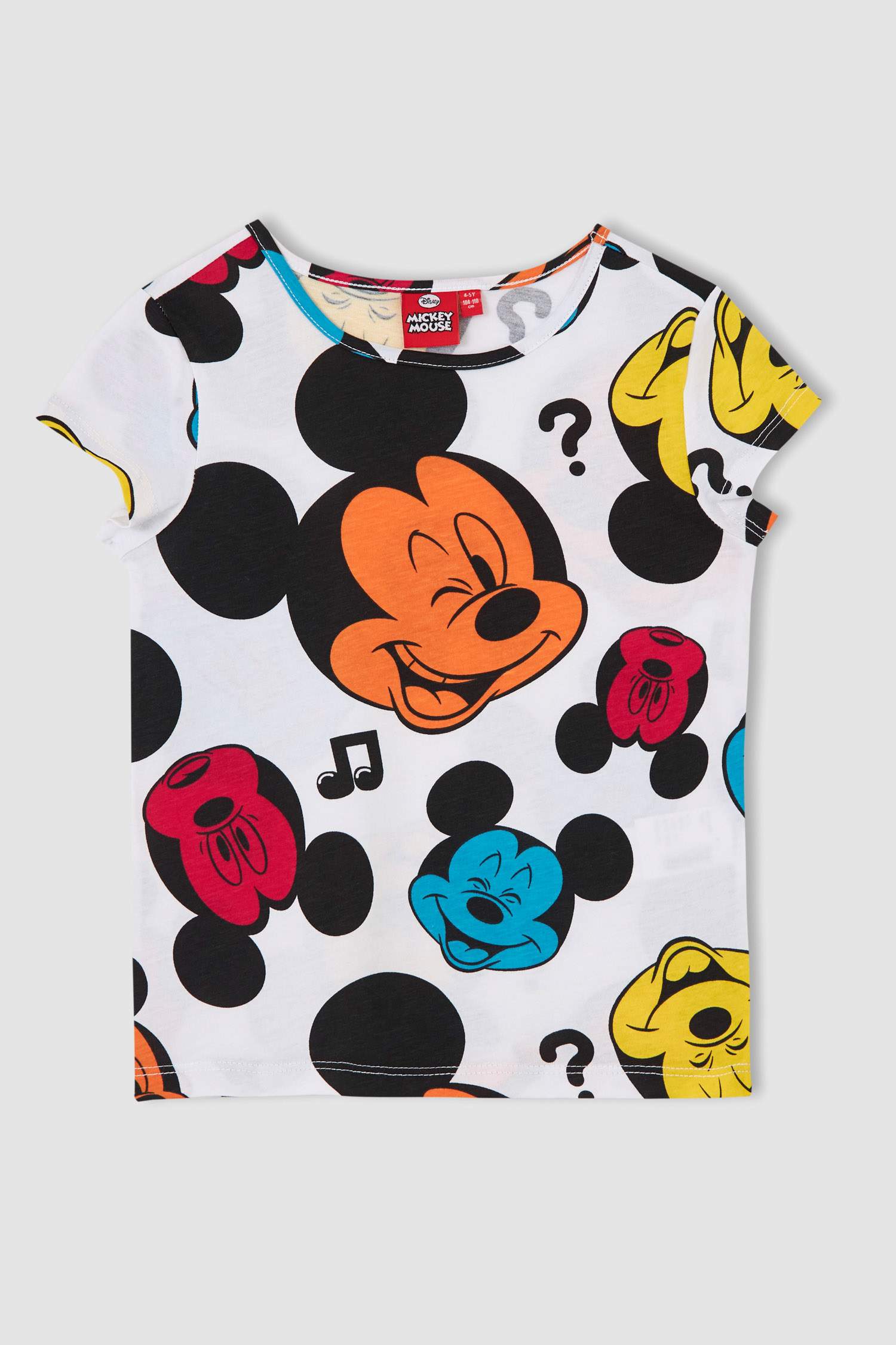 Kız Çocuk Mickey Mouse Lisanslı Tişört
