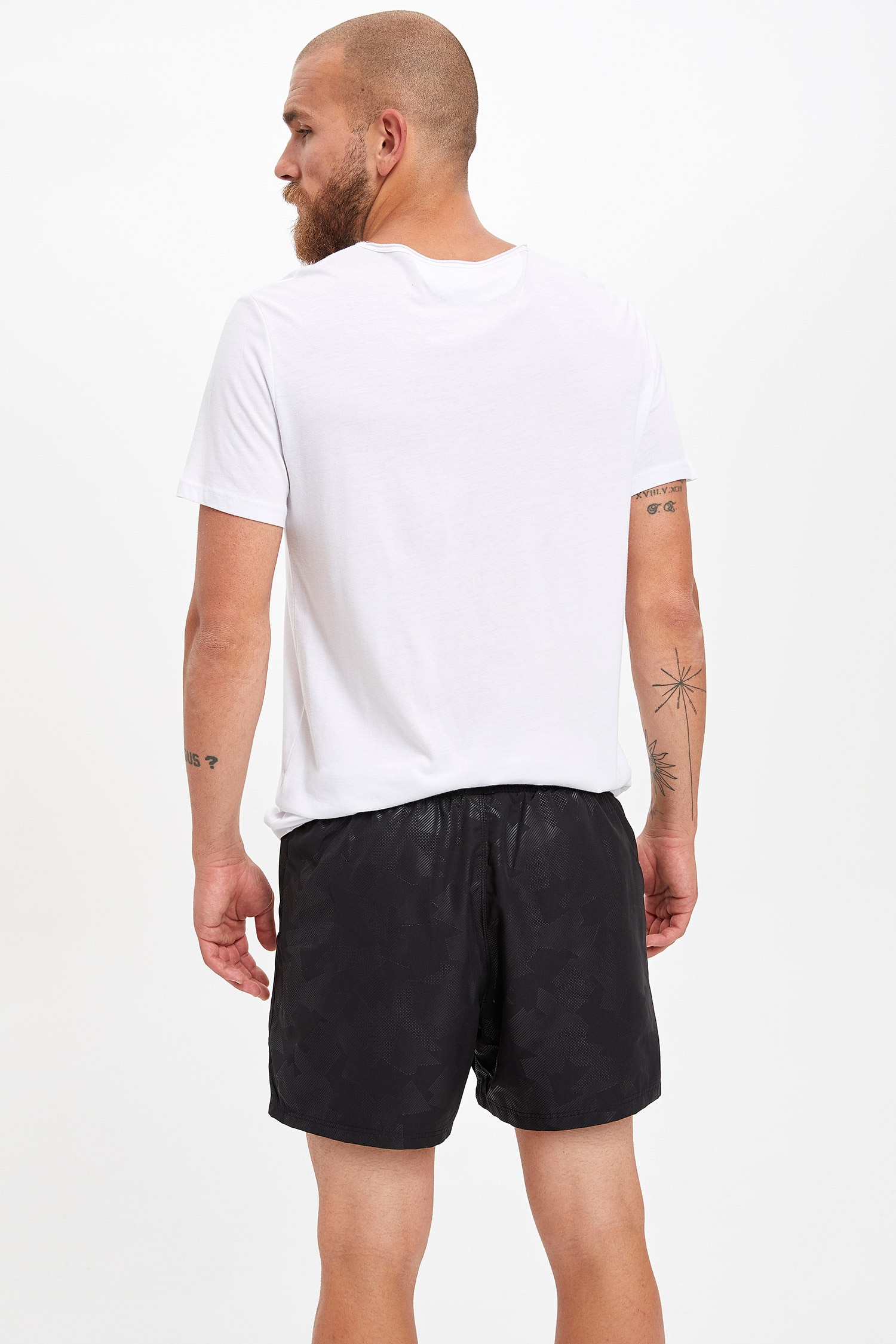 Defacto Desenli Slim Fit Yüzme Şortu. 2 Defacto Desenli Slim Fit Yüzme Şortu. 2
