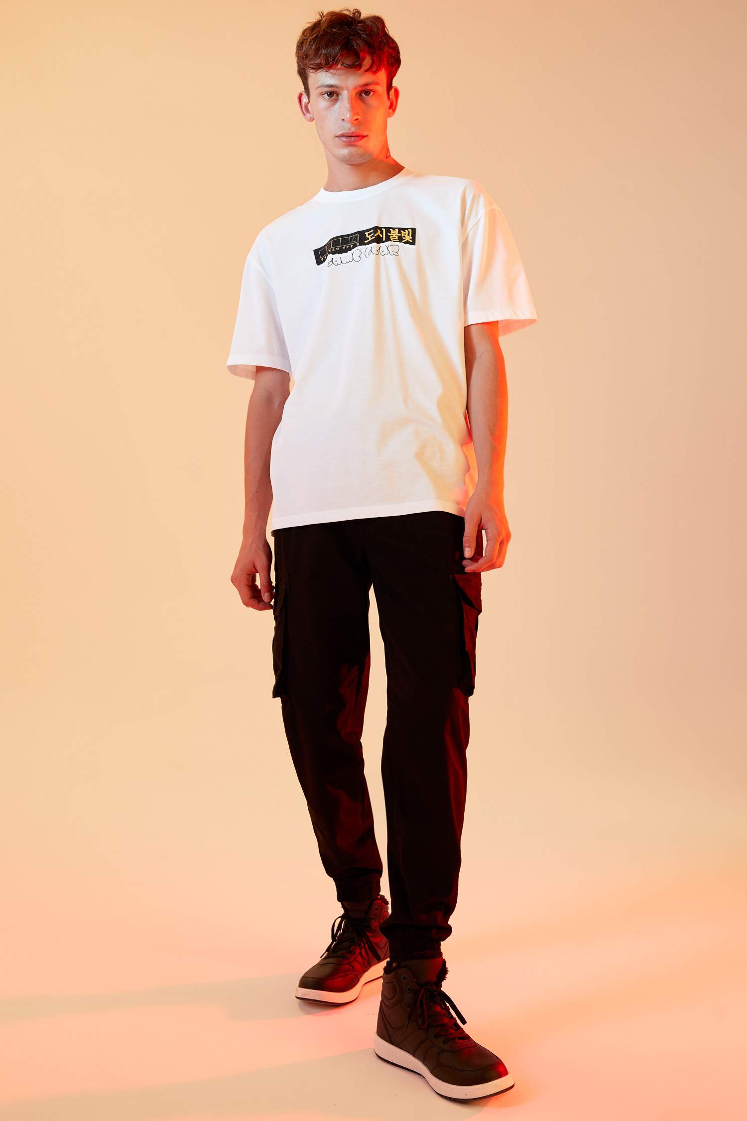 Regular Fit Jogger Kargo Pantolon