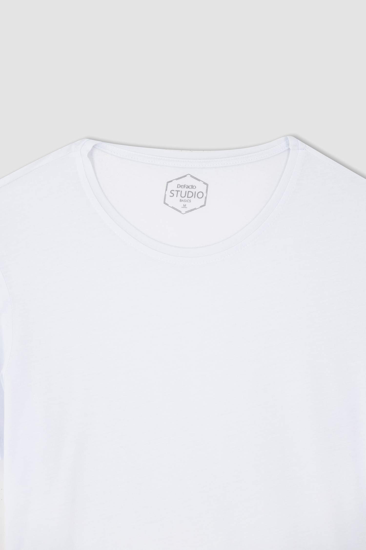 Slim Fit Bisiklet Yaka Premium Kalite Basic Tişört