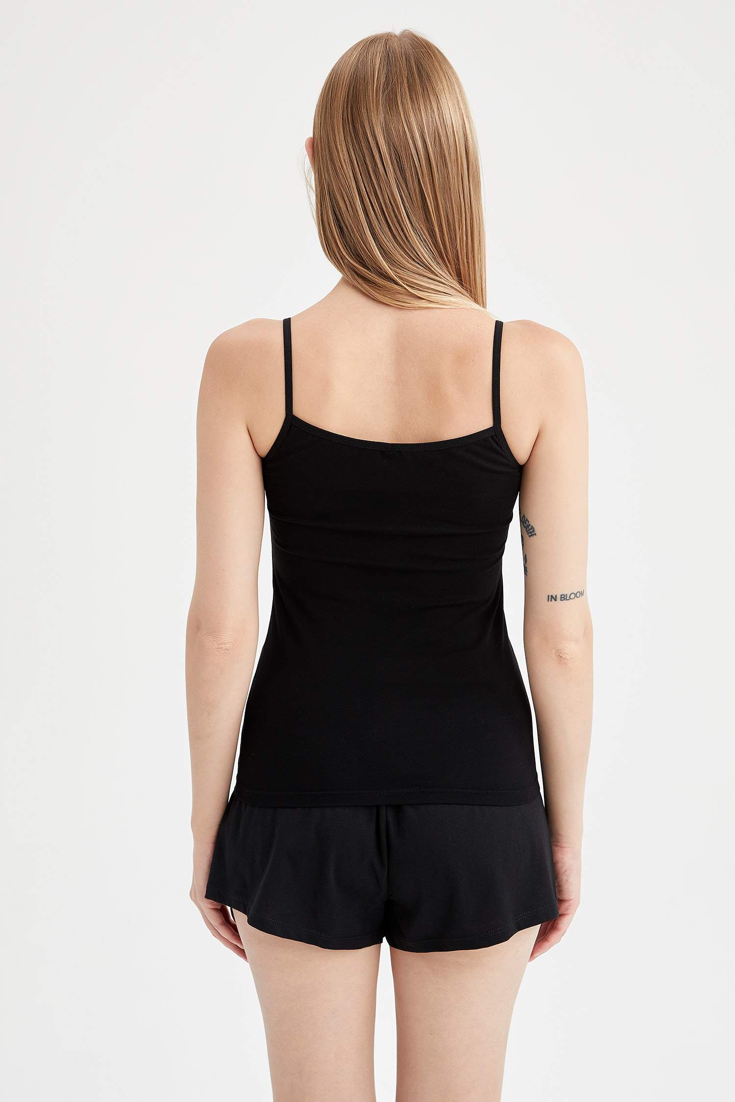 İp Askılı Klasik Slim Fit Pamuklu Atlet