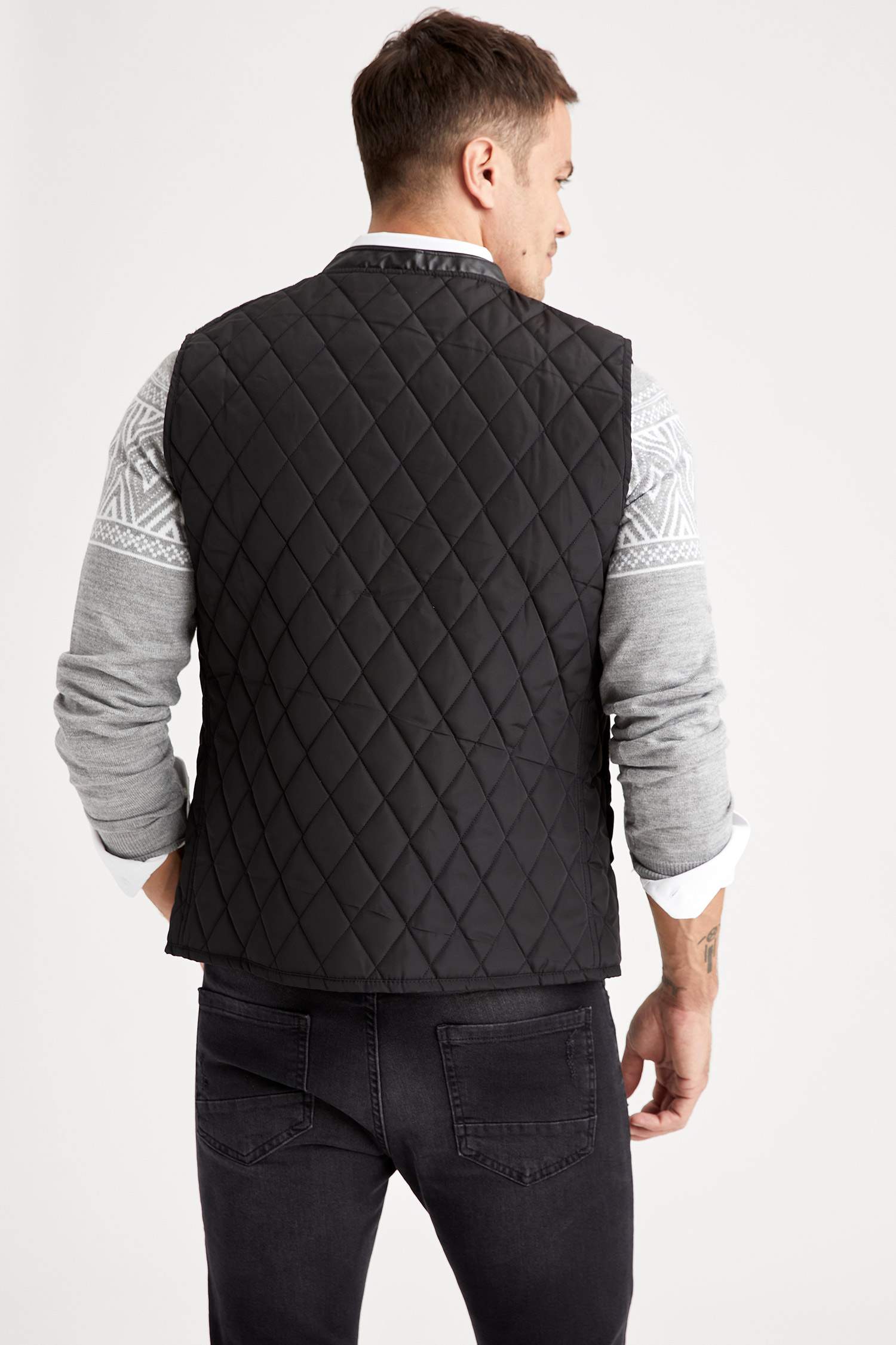 Slim Fit Klasik Yelek