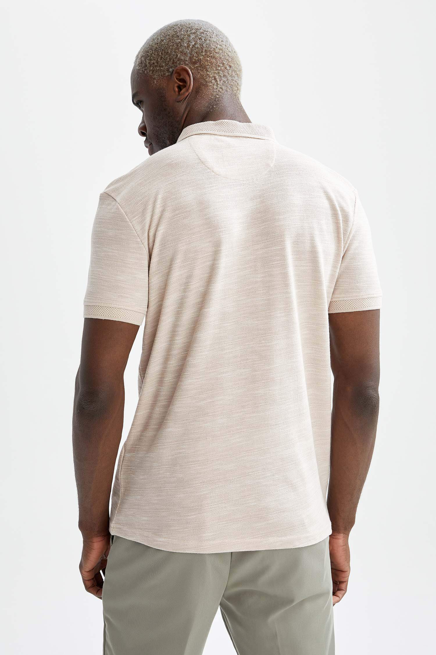 Slim Fit Polo Yaka Kısa Kollu Tişört
