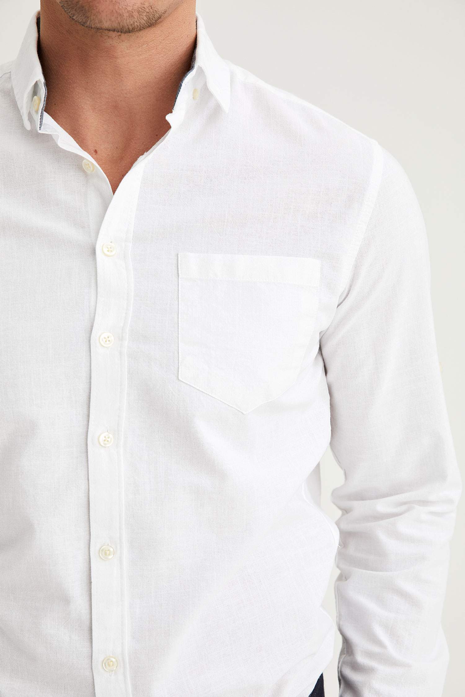 Slim Fit Basic Uzun Kollu Gömlek