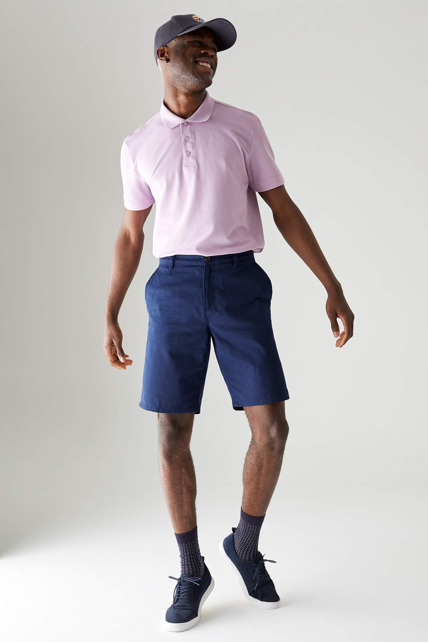 Regular Fit Polo Yaka Basic Kısa Kollu Pamuklu Penye Tişört