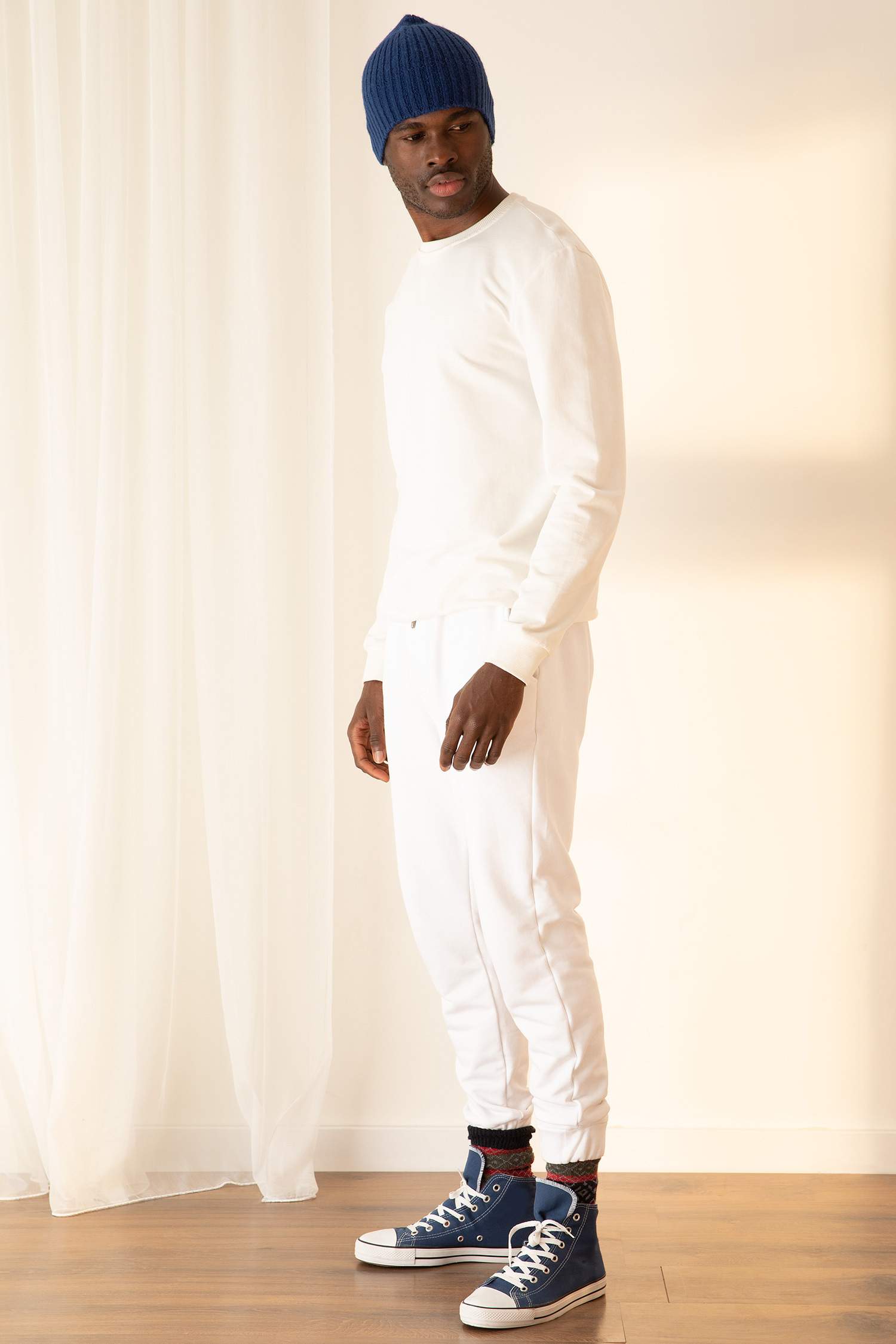 Bisiklet Yaka Basic Regular Fit Sweatshirt