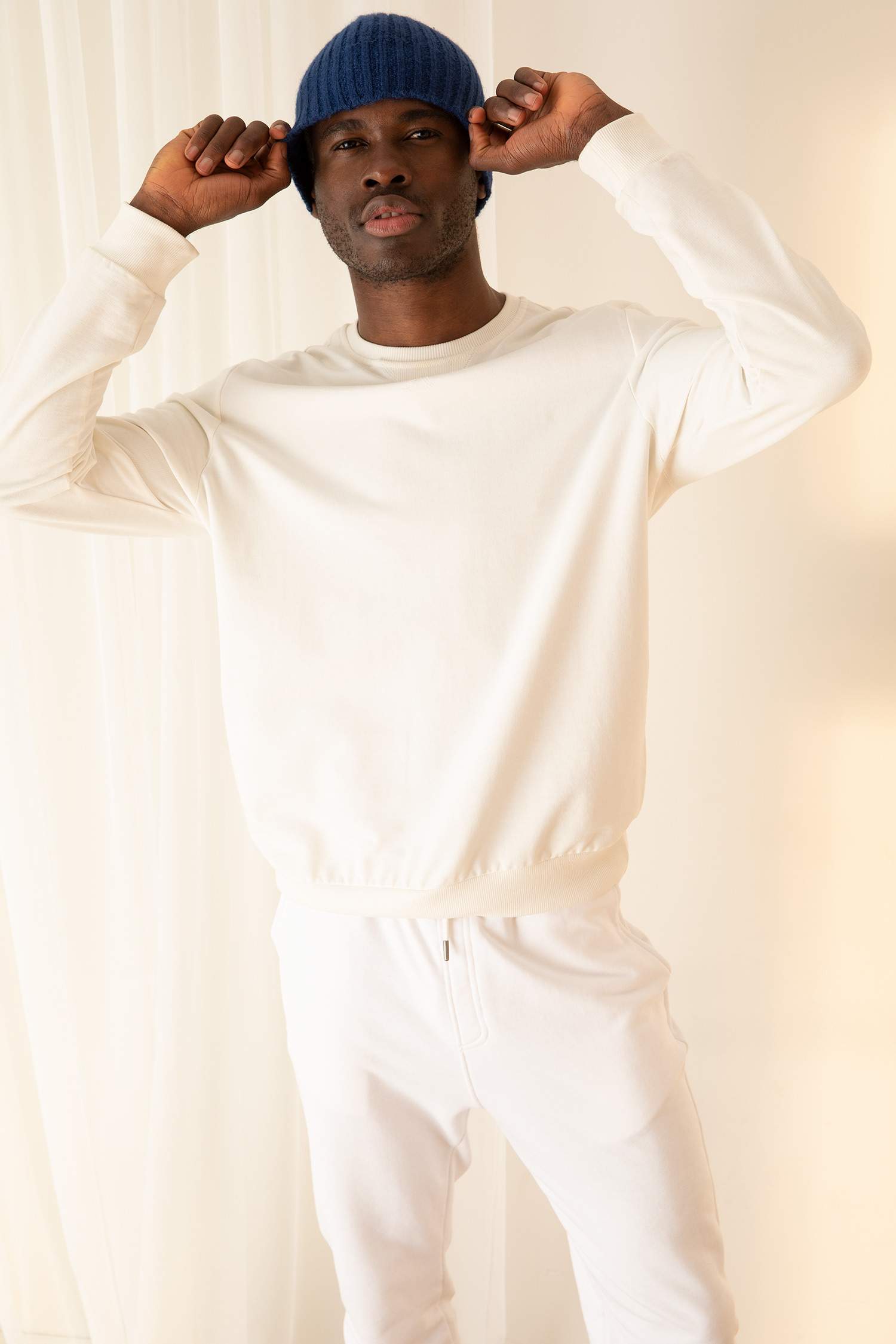 Bisiklet Yaka Basic Regular Fit Sweatshirt