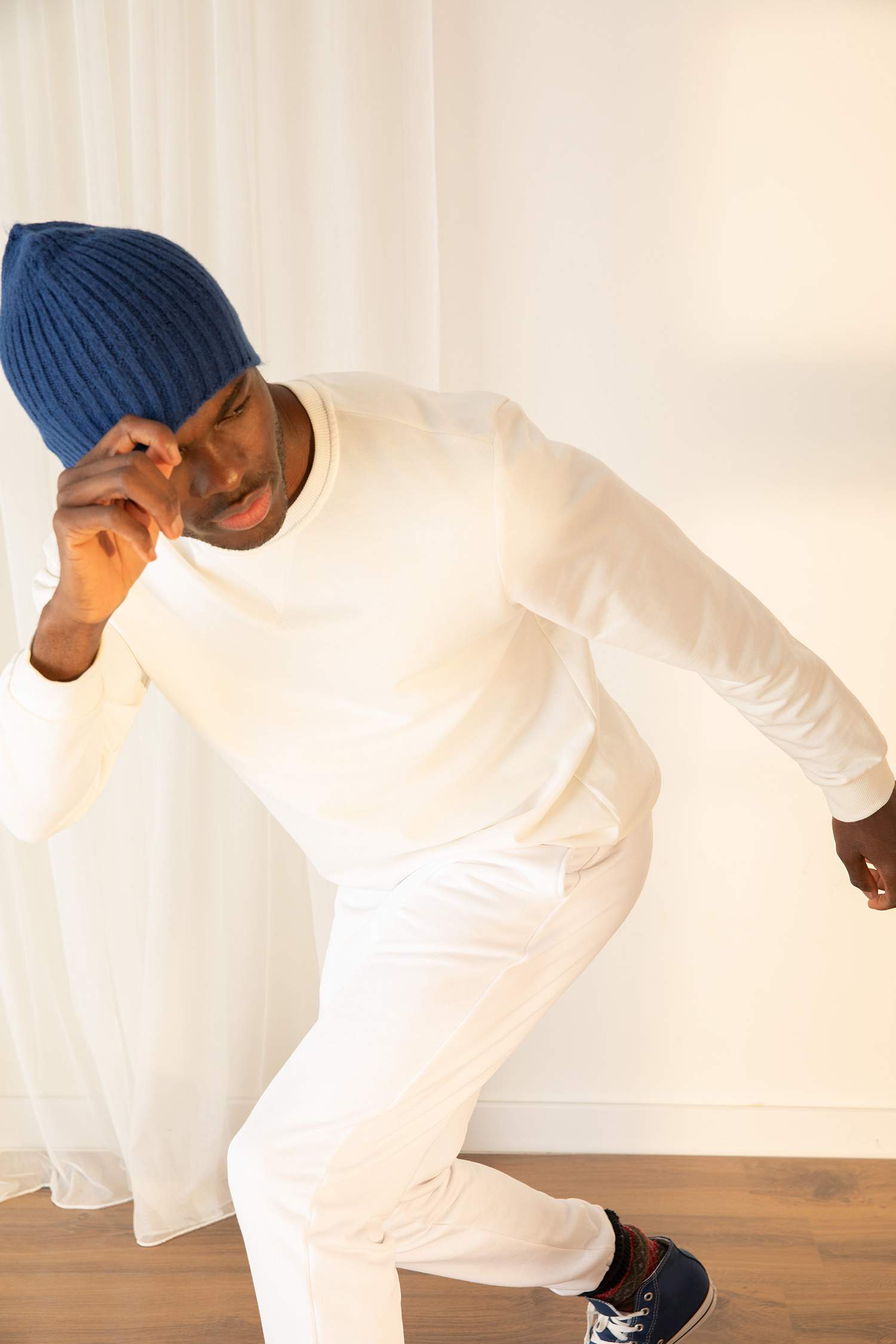 Bisiklet Yaka Basic Regular Fit Sweatshirt