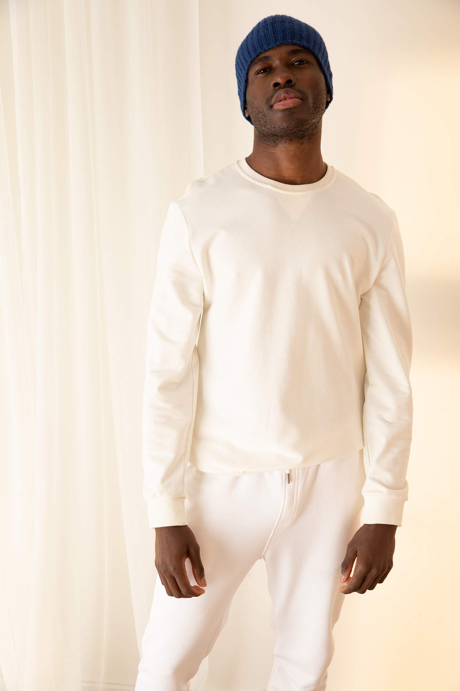 Bisiklet Yaka Basic Regular Fit Sweatshirt