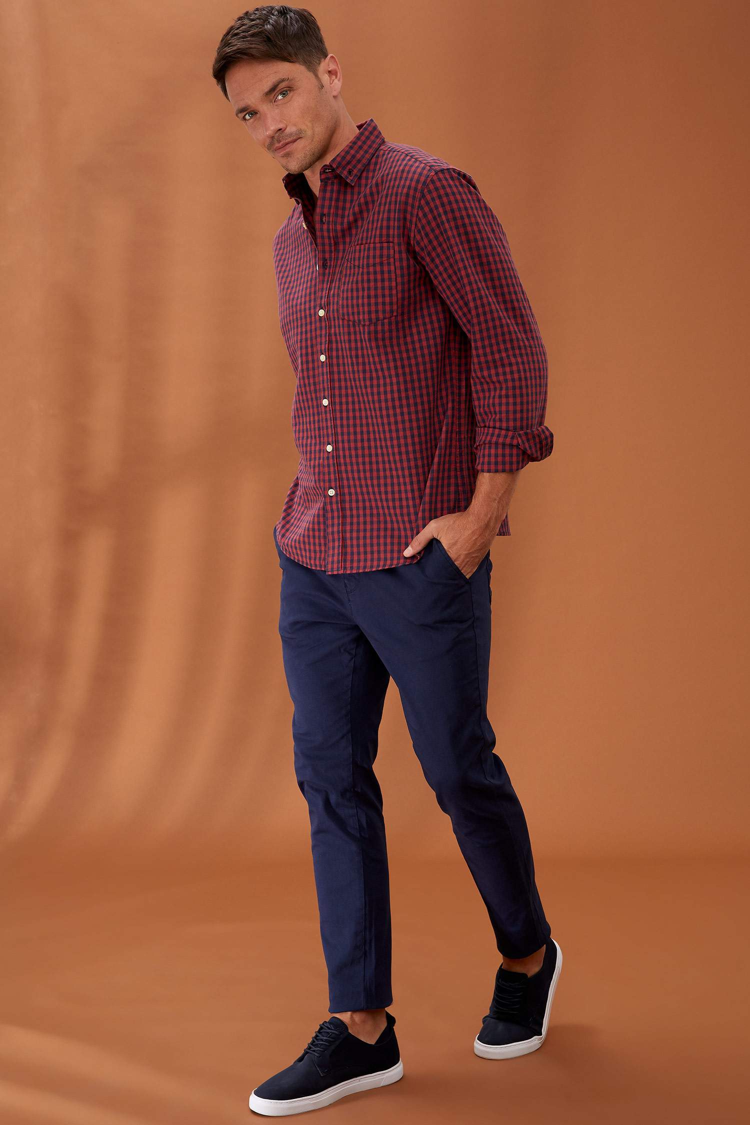 Beli Bağcıklı Slim Fit Jogger Pantolon