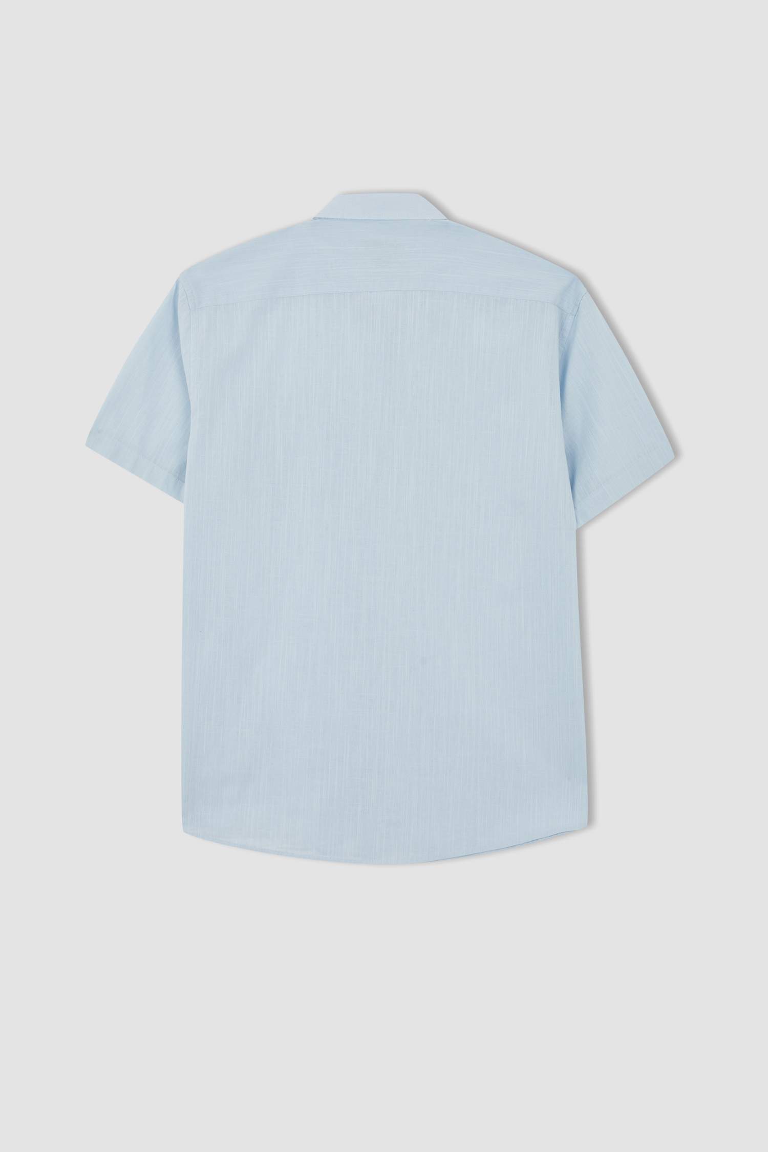 Regular Fit Basic Kısa Kollu Gömlek