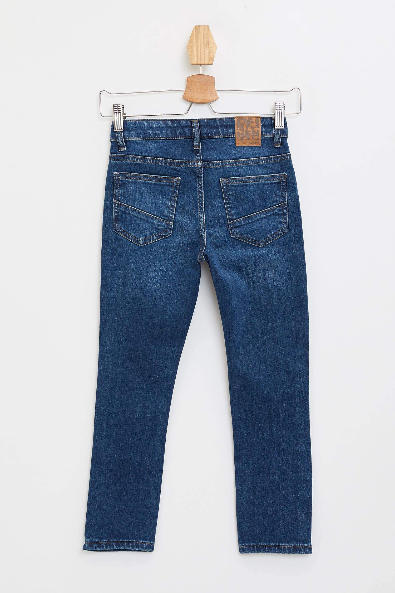 Erkek Çocuk Slim Fit Yıpratma Detaylı Jean Pantolon