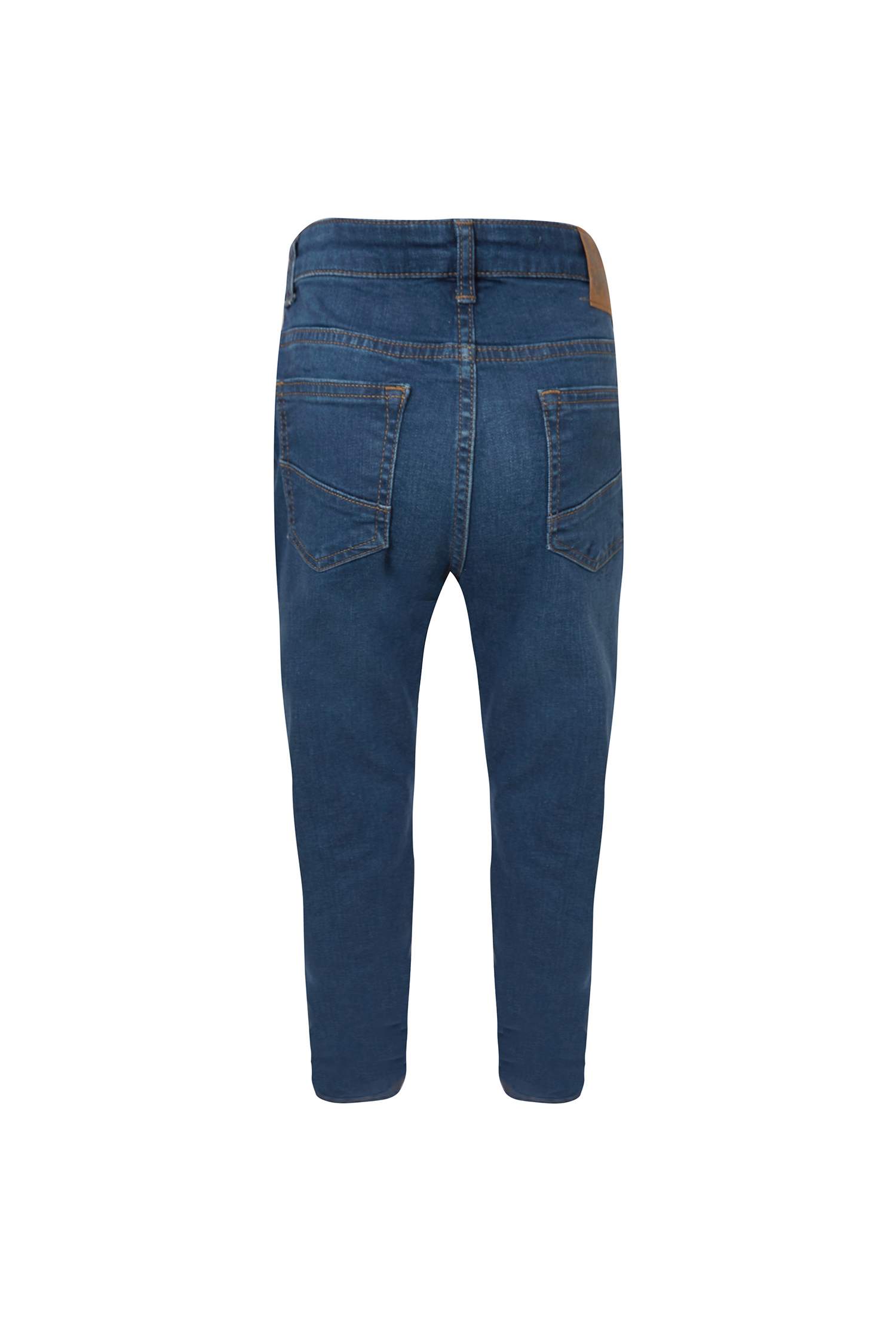 Erkek Çocuk Slim Fit Yıpratma Detaylı Jean Pantolon