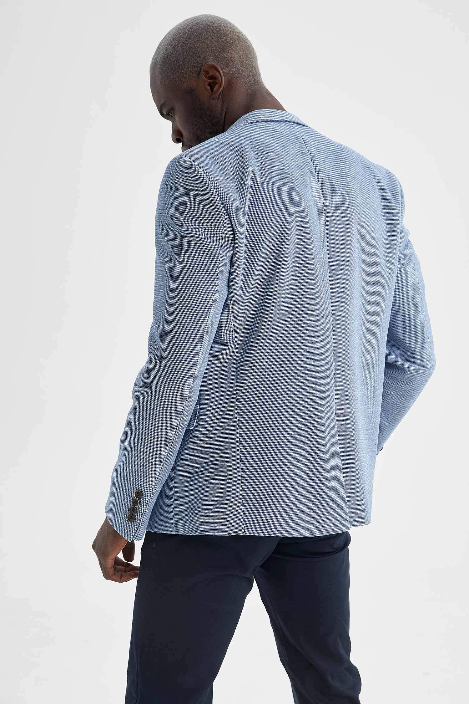 Modern Fit Blazer Ceket