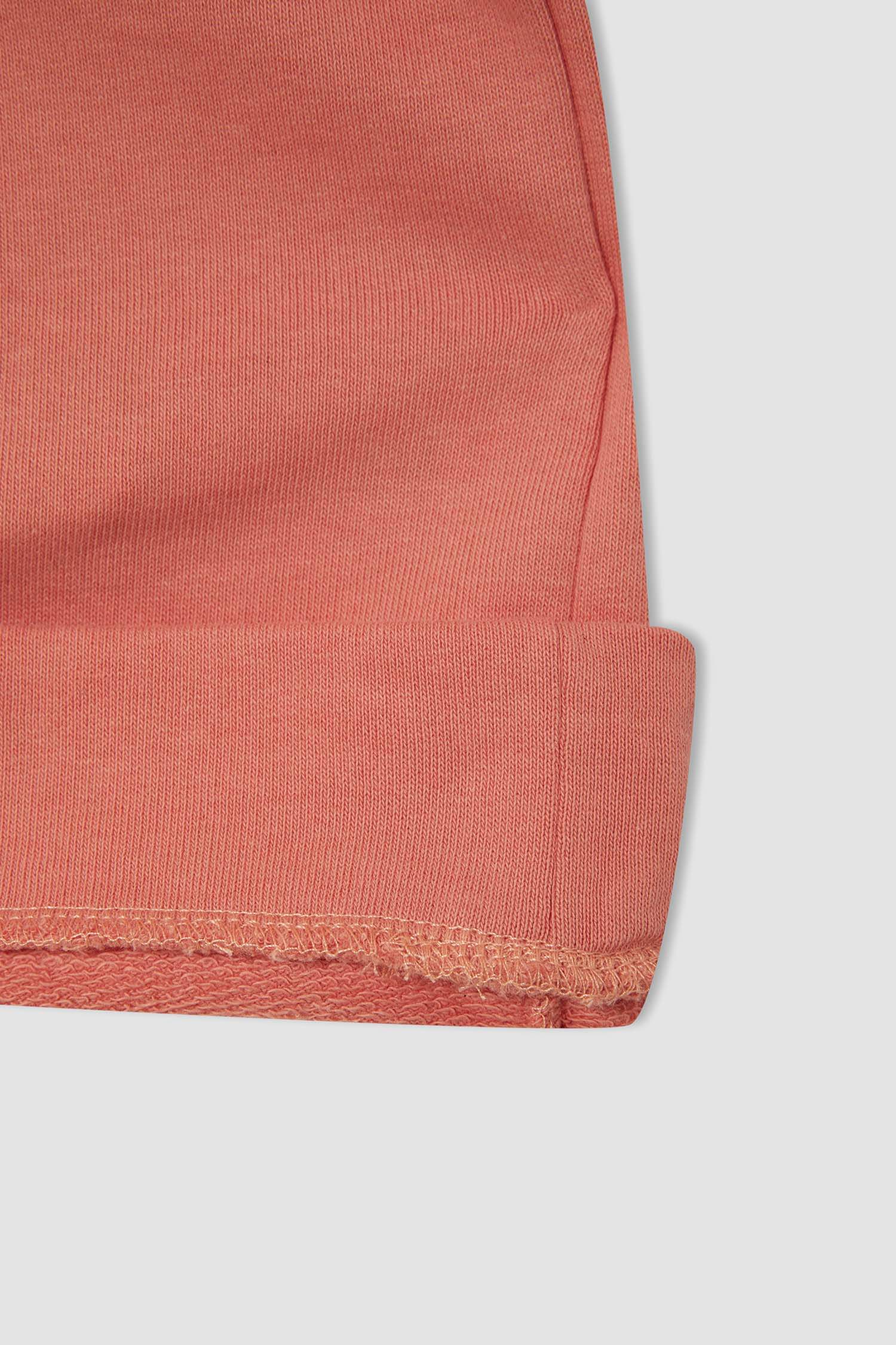 Kız Çocuk Fermuar Detaylı Kapüşonlu Sweatshirt