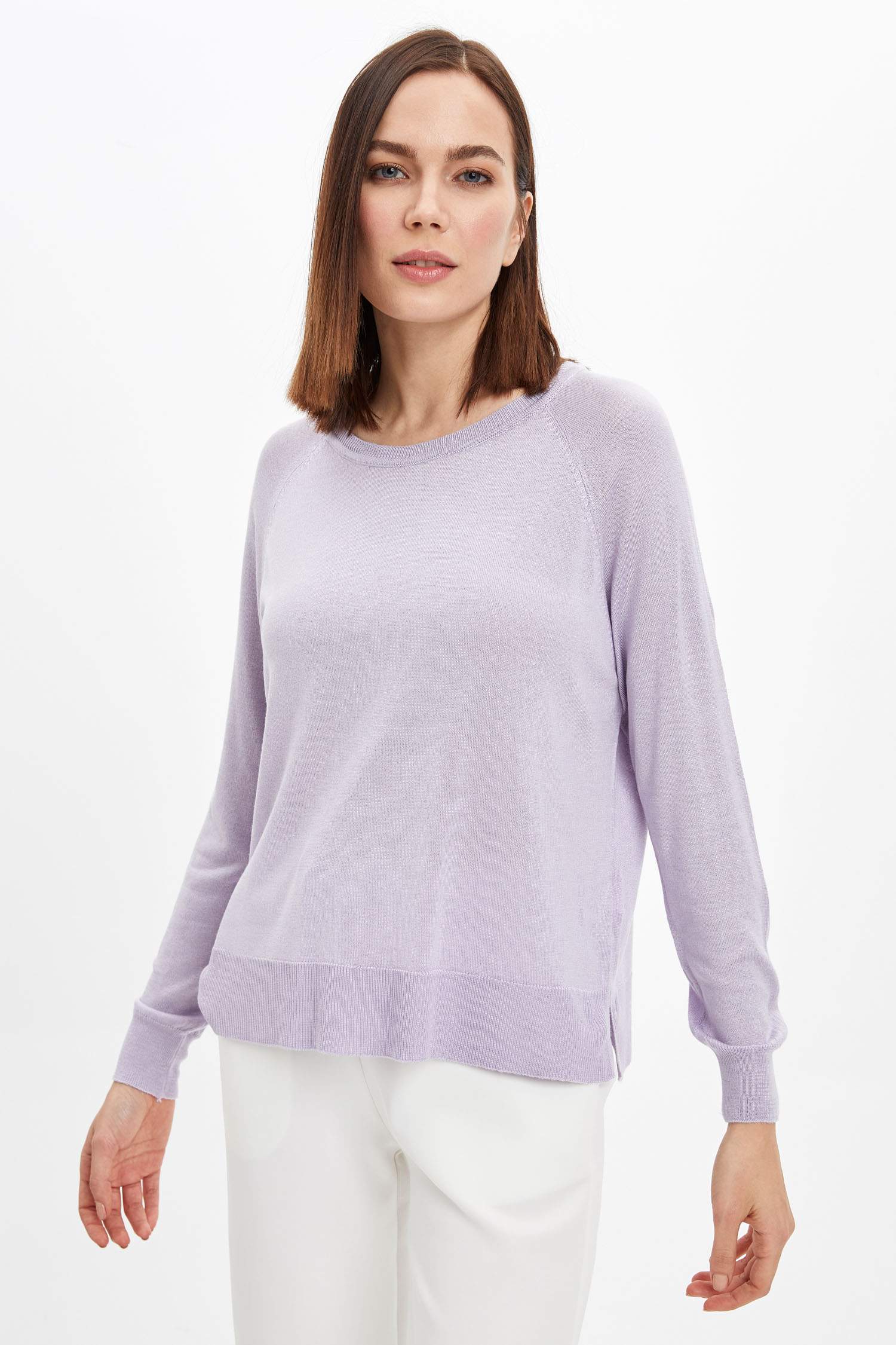 Regular Fit Bisiklet Yaka Kazak