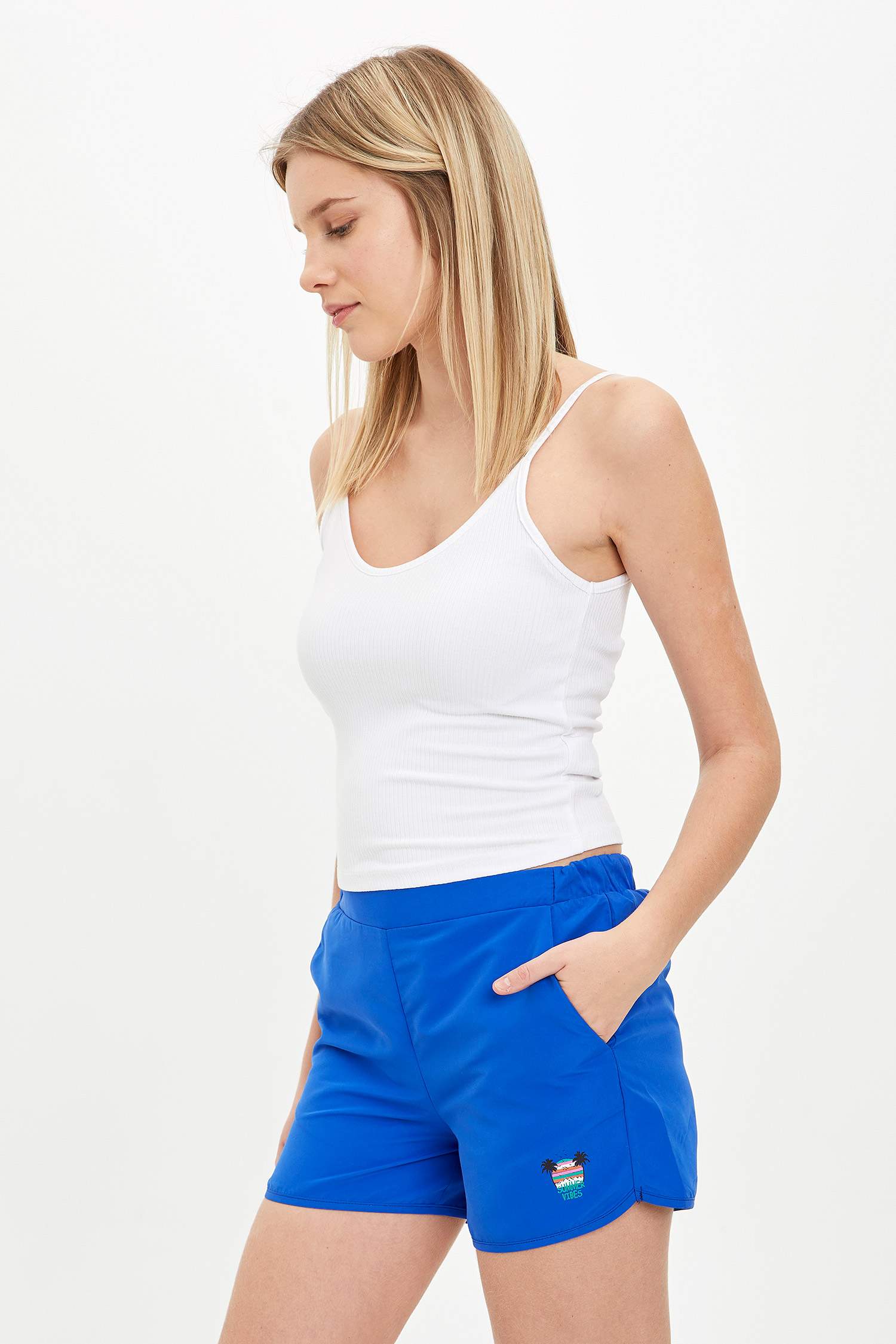 Regular Fit Yüzme Şort