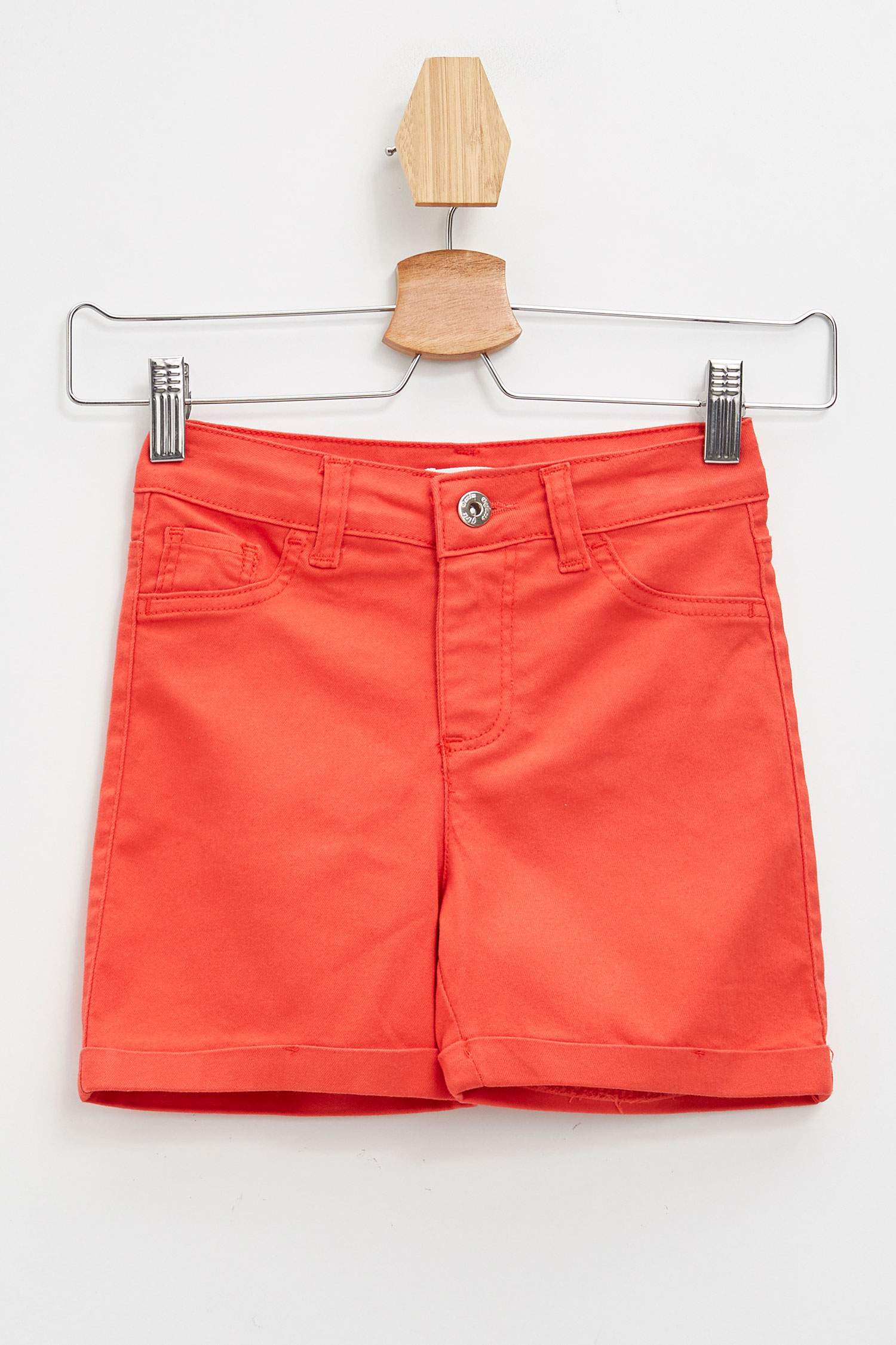 Kız Çocuk Regular Fit Basic Şort