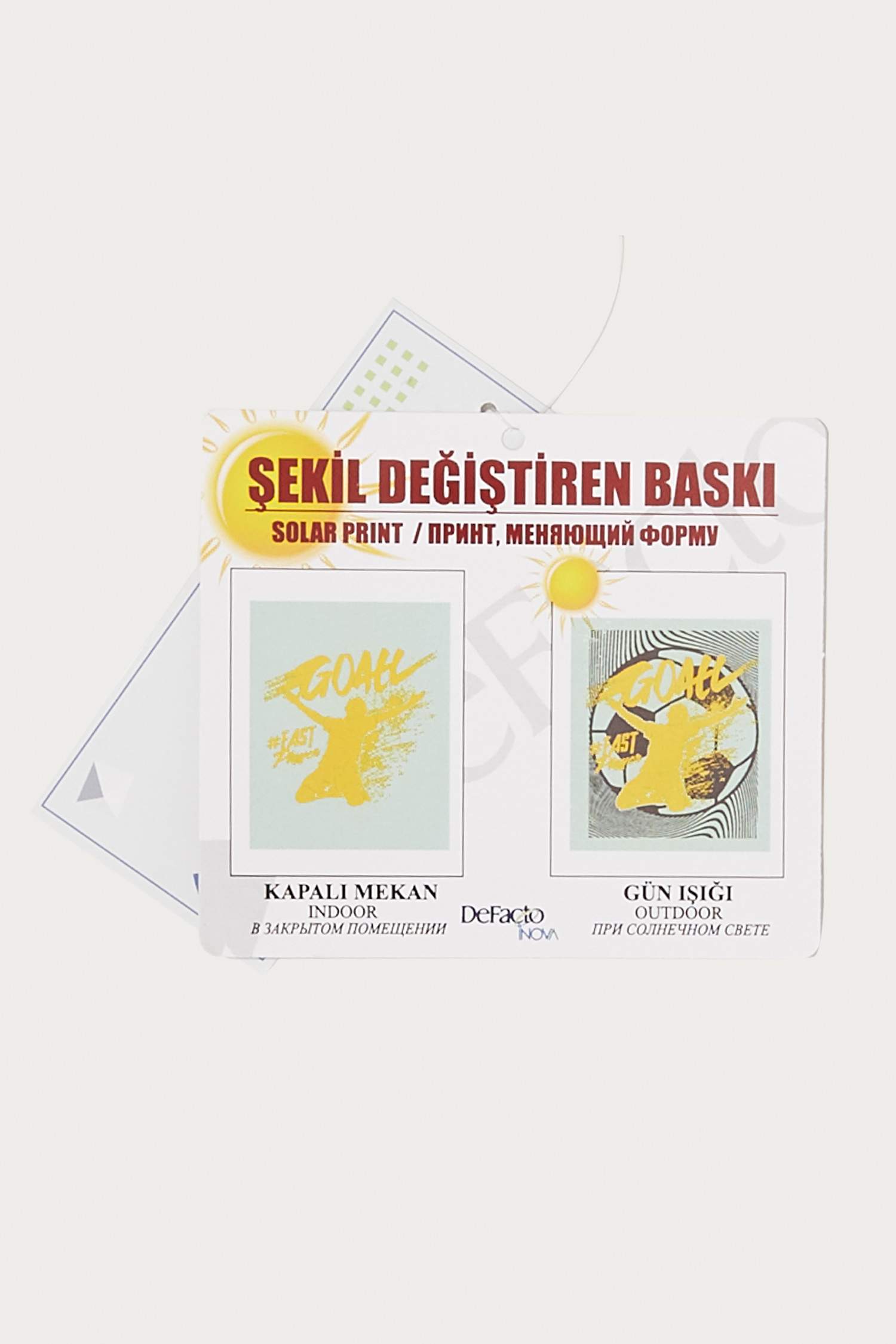 Erkek Çocuk Şekil Değiştiren Baskılı Kısa Kollu Tişört