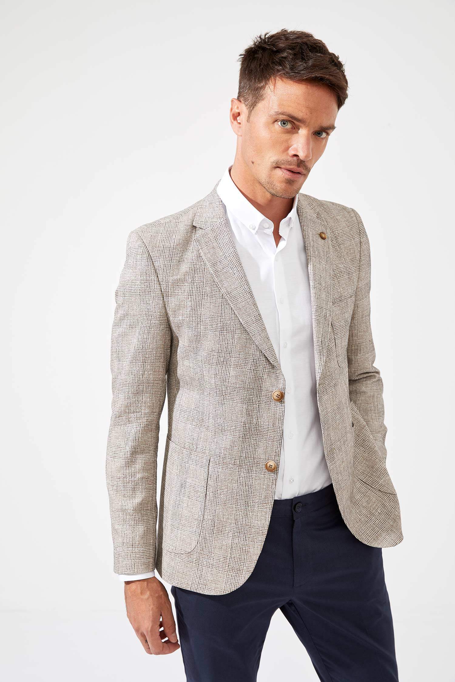 MODERN FIT Astarlı Blazer