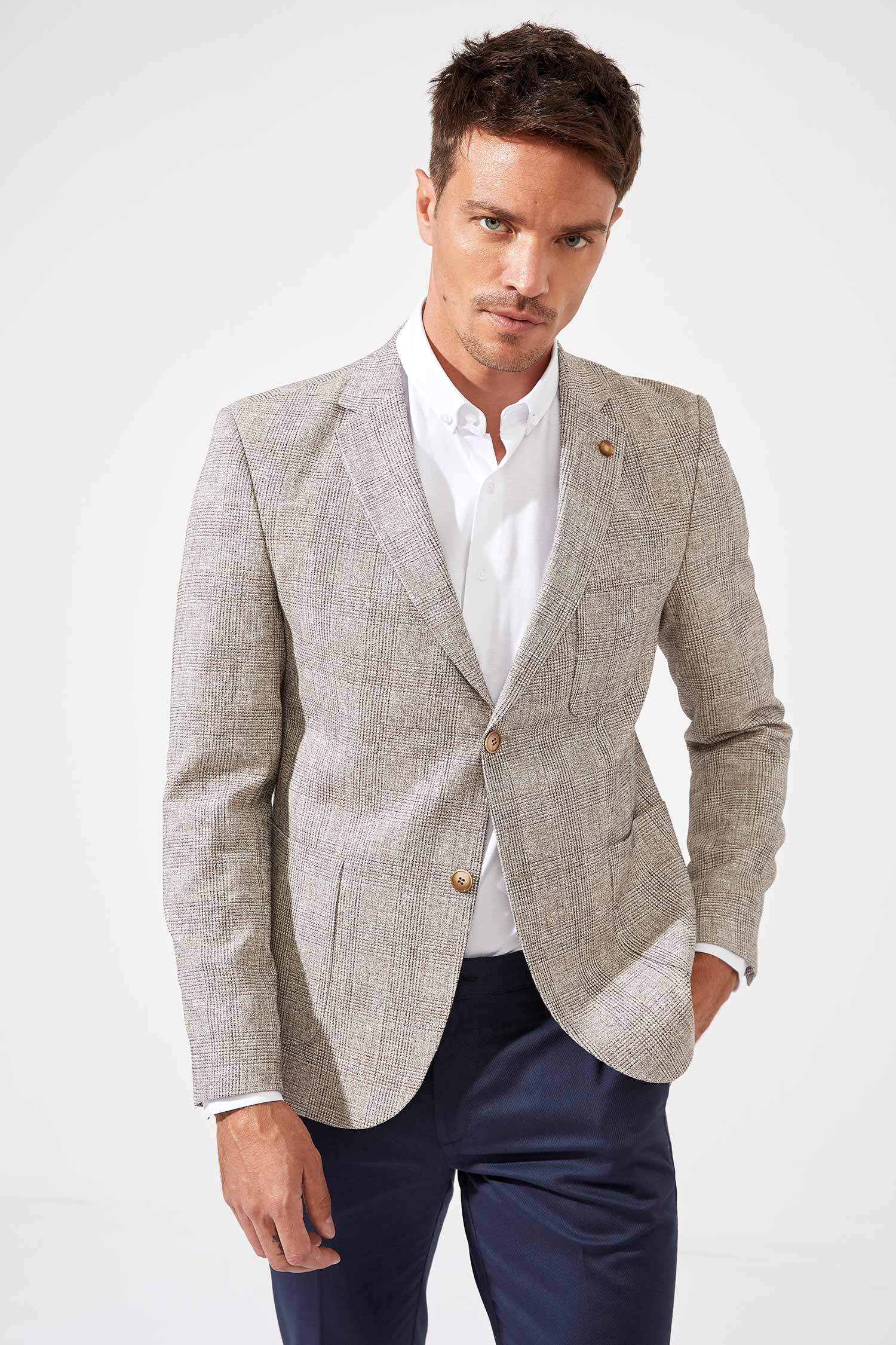 MODERN FIT Astarlı Blazer