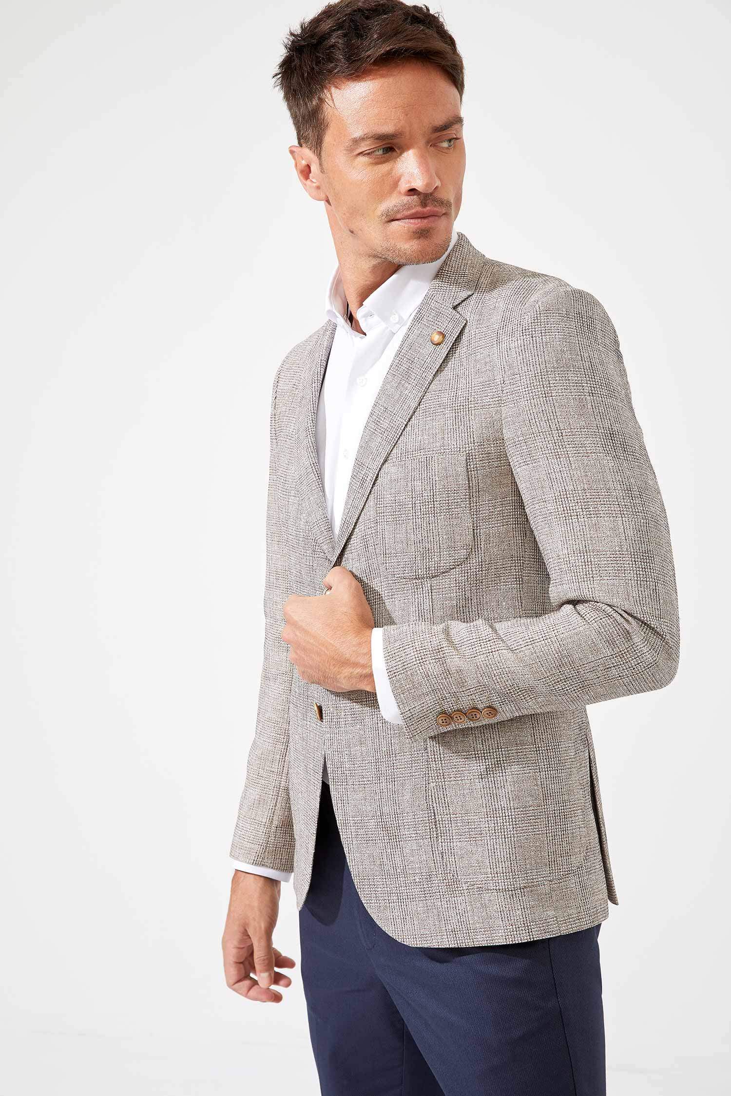 MODERN FIT Astarlı Blazer
