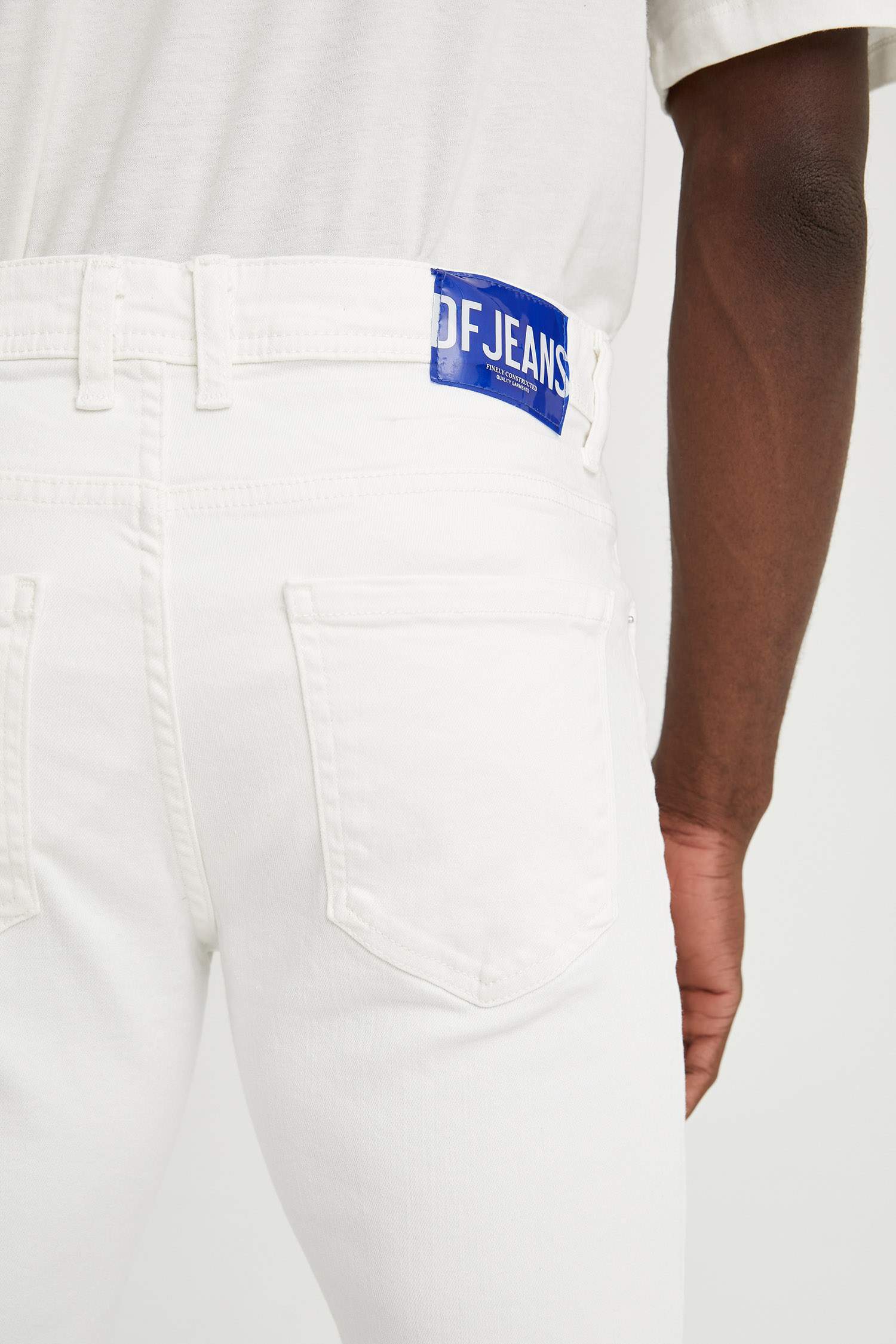 Slim Fit Bermuda Jean Şort