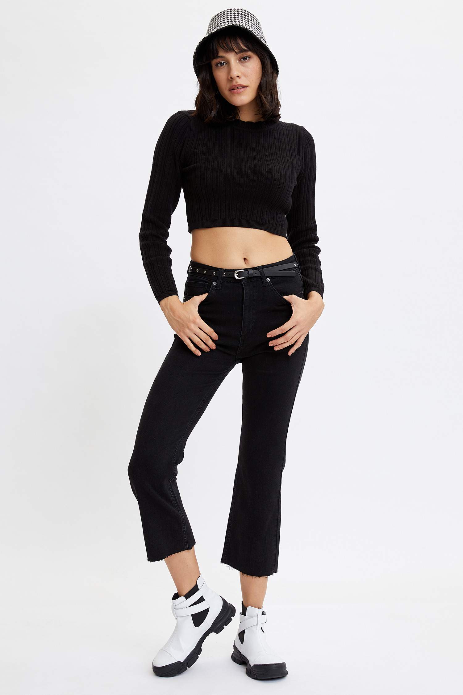Flare Fit Jean Pantolon