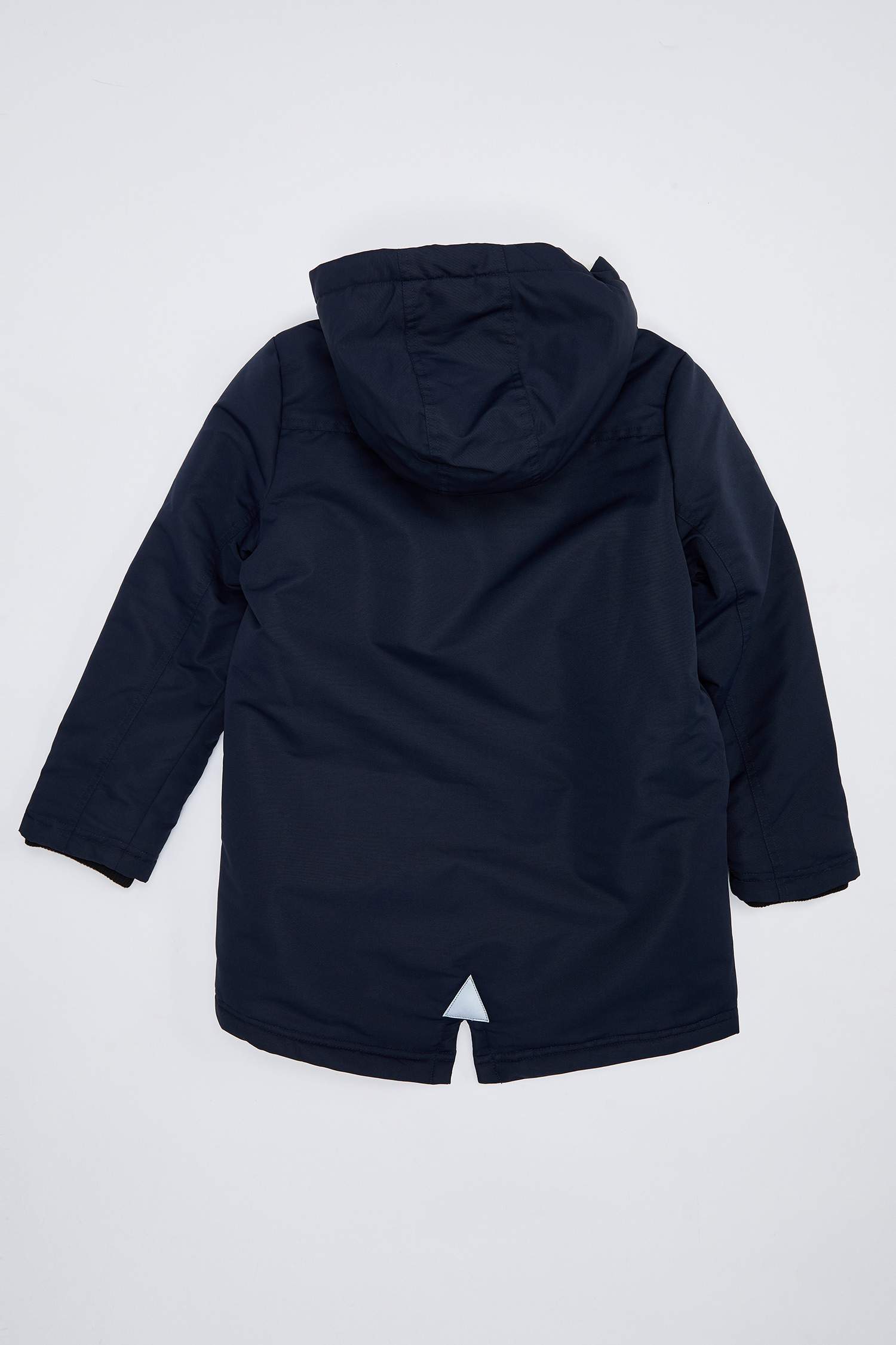 Erkek Çocuk Regular Fit Kapüşonlu Peluş Mont Parka