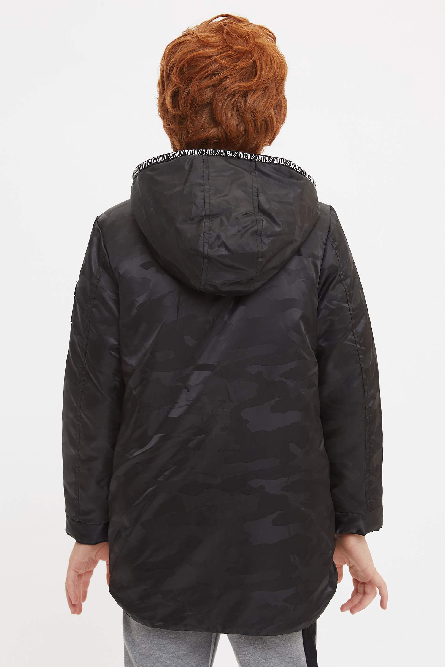 Erkek Çocuk Kapüşonlu Parka