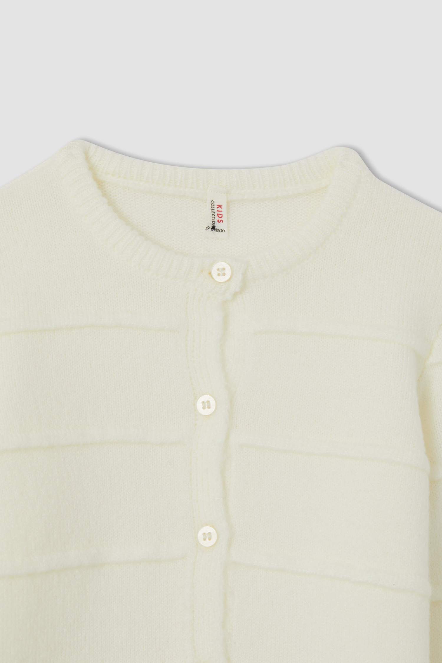 Kız Çocuk Regular Fit Basic Triko Kazak
